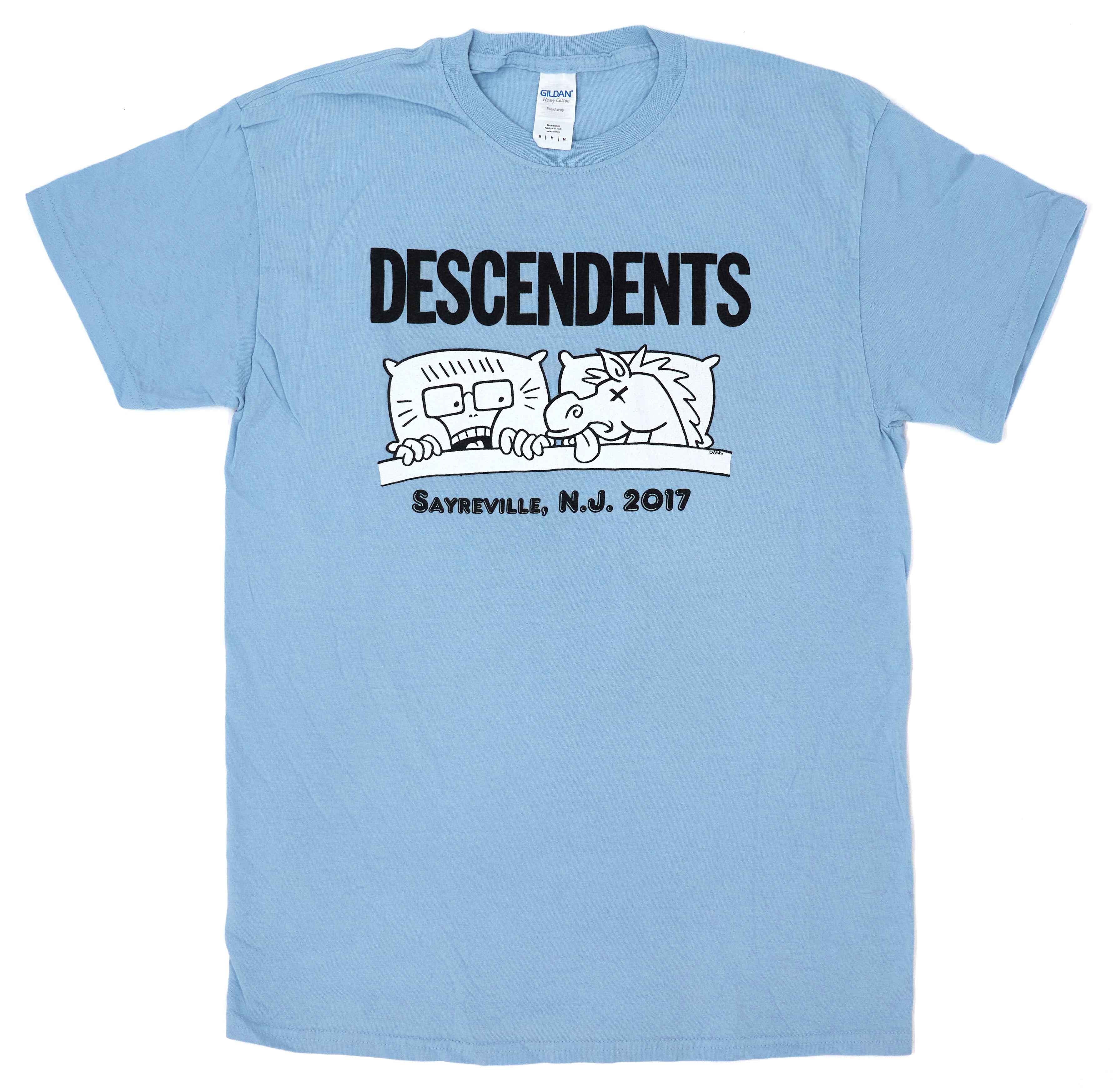 Descendents - Godfather Milo Sayreville, NJ 2017 Tour Shirt Size Medium