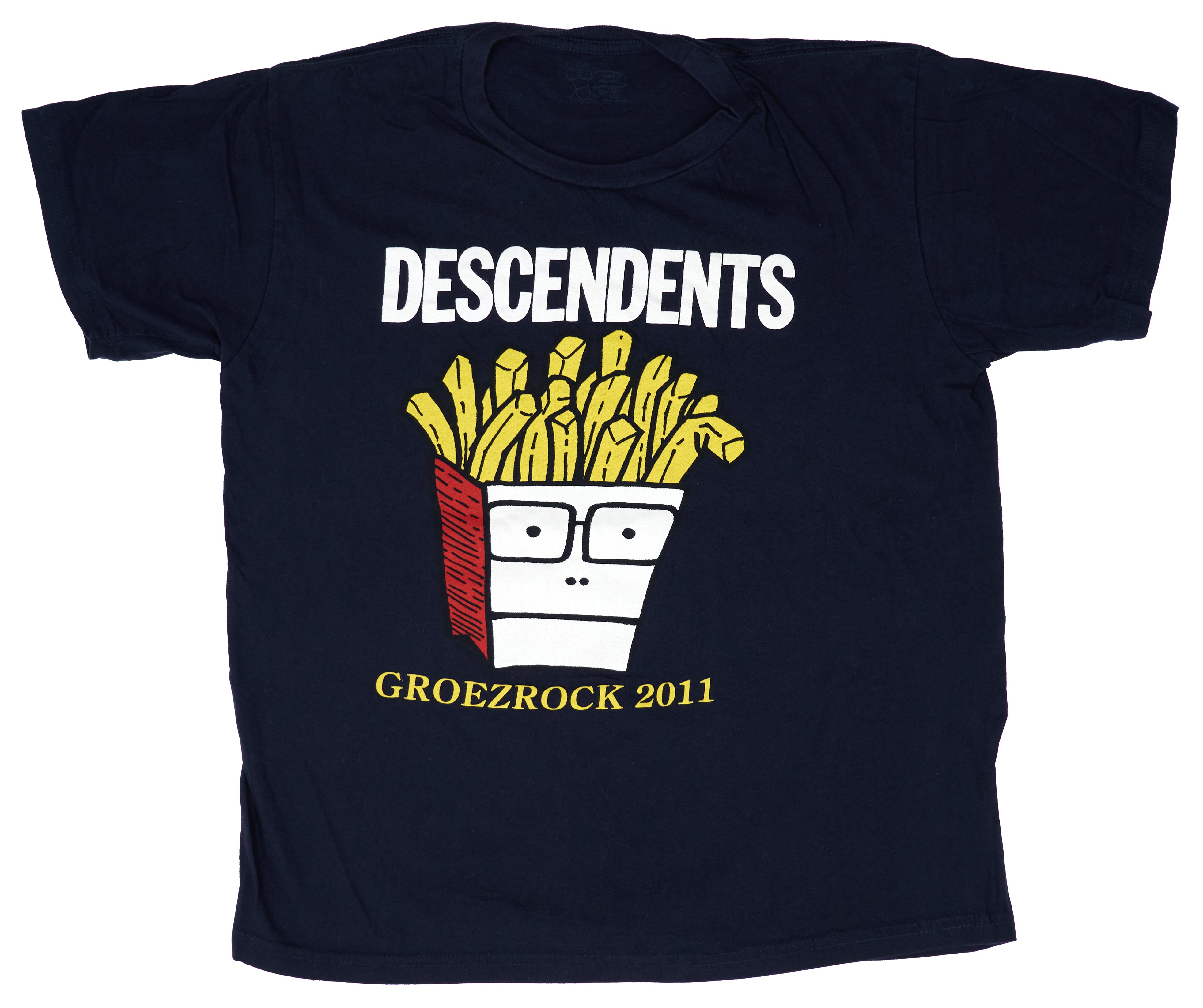 Descendents - Groezrock Fries "I Wasn't There" Edition 2011 Tour Shirt Size Medium