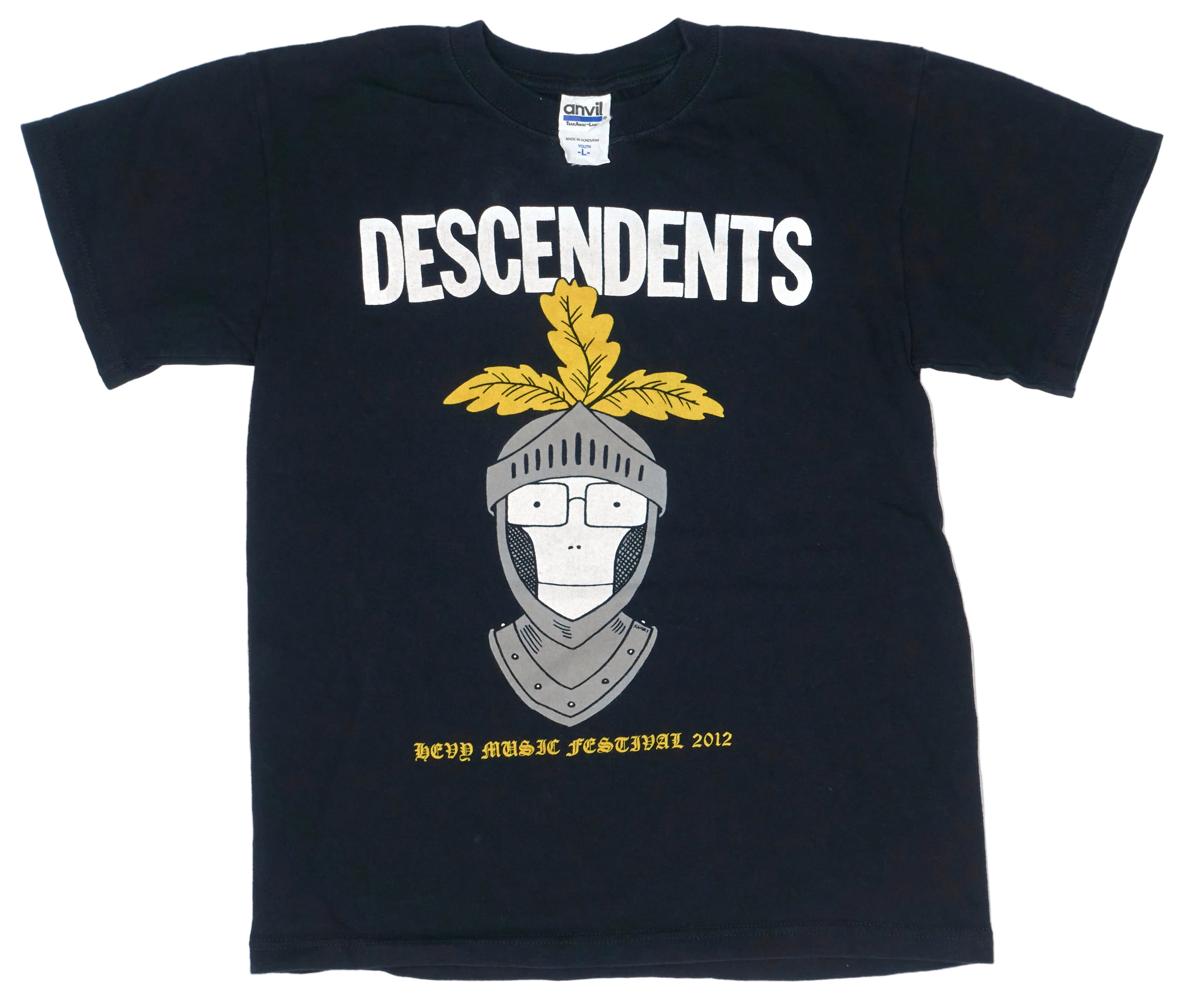 Descendents - Hevy Fest 2012 Tour Shirt Size Youth Large