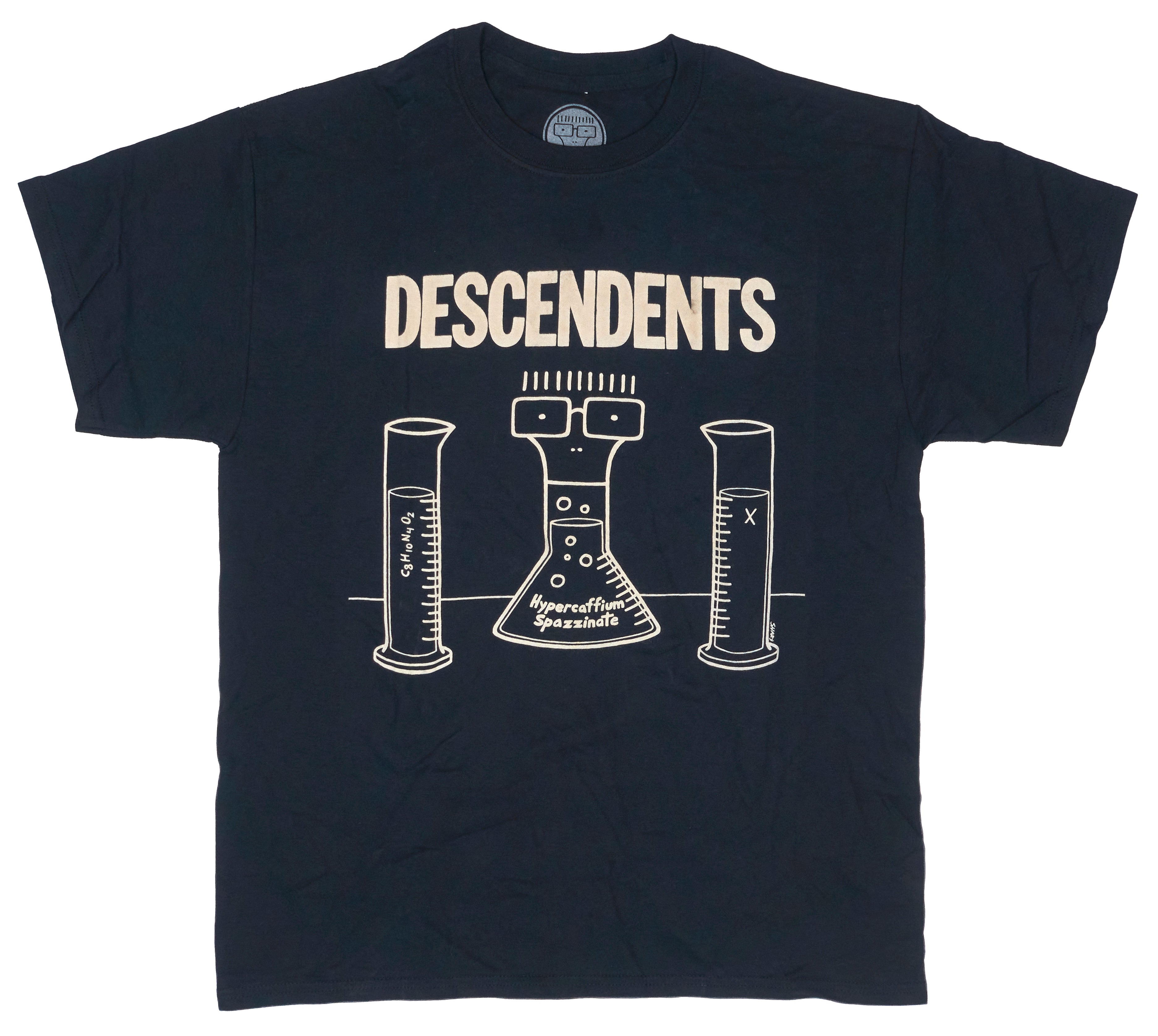 Descendents - Hypercaffium Spazzinate 2016 World Tour Shirt (8/4-12/10) Size Large