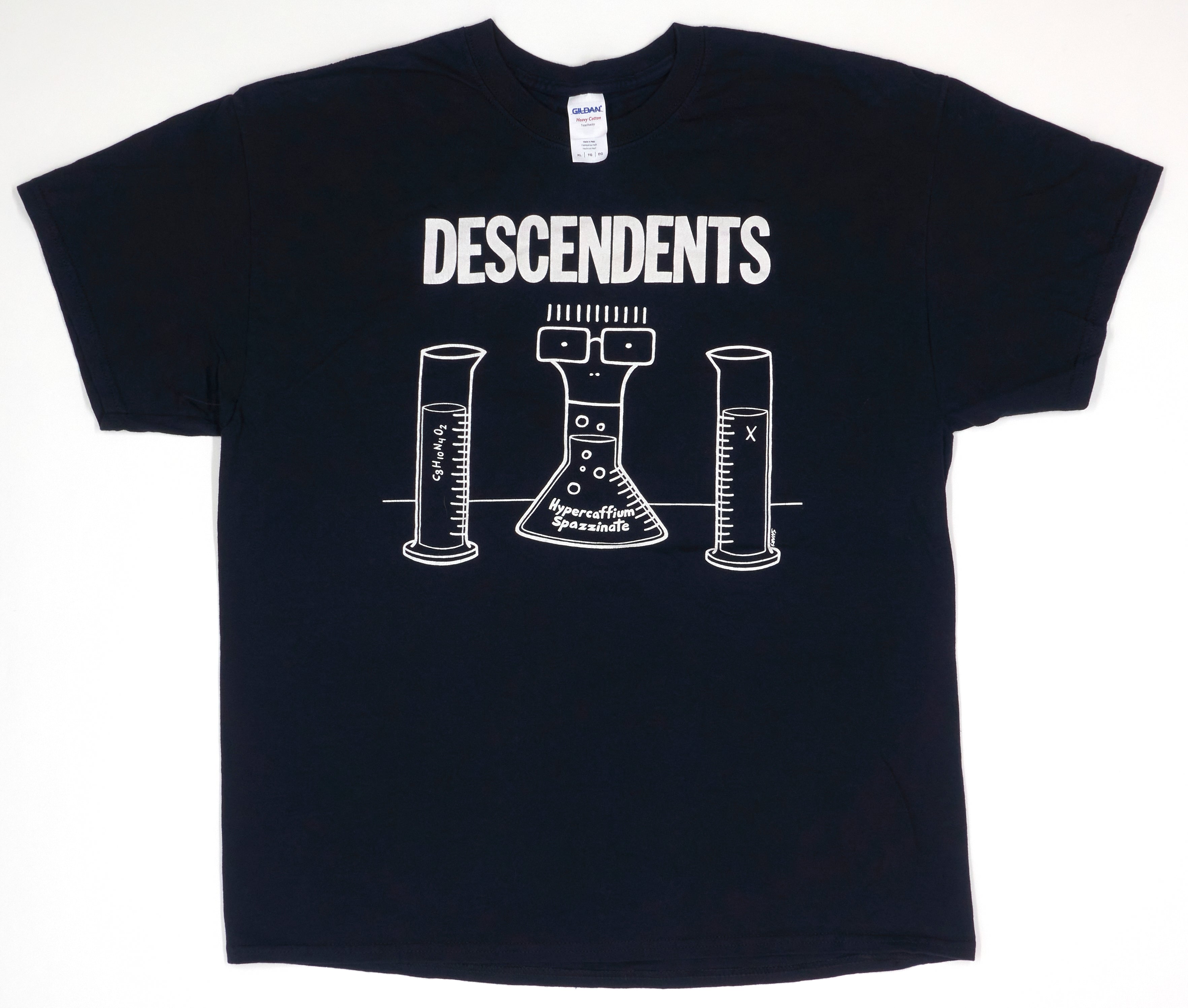 Descendents - Hypercaffium Spazzinate Mail Order 2016 Shirt Size XL