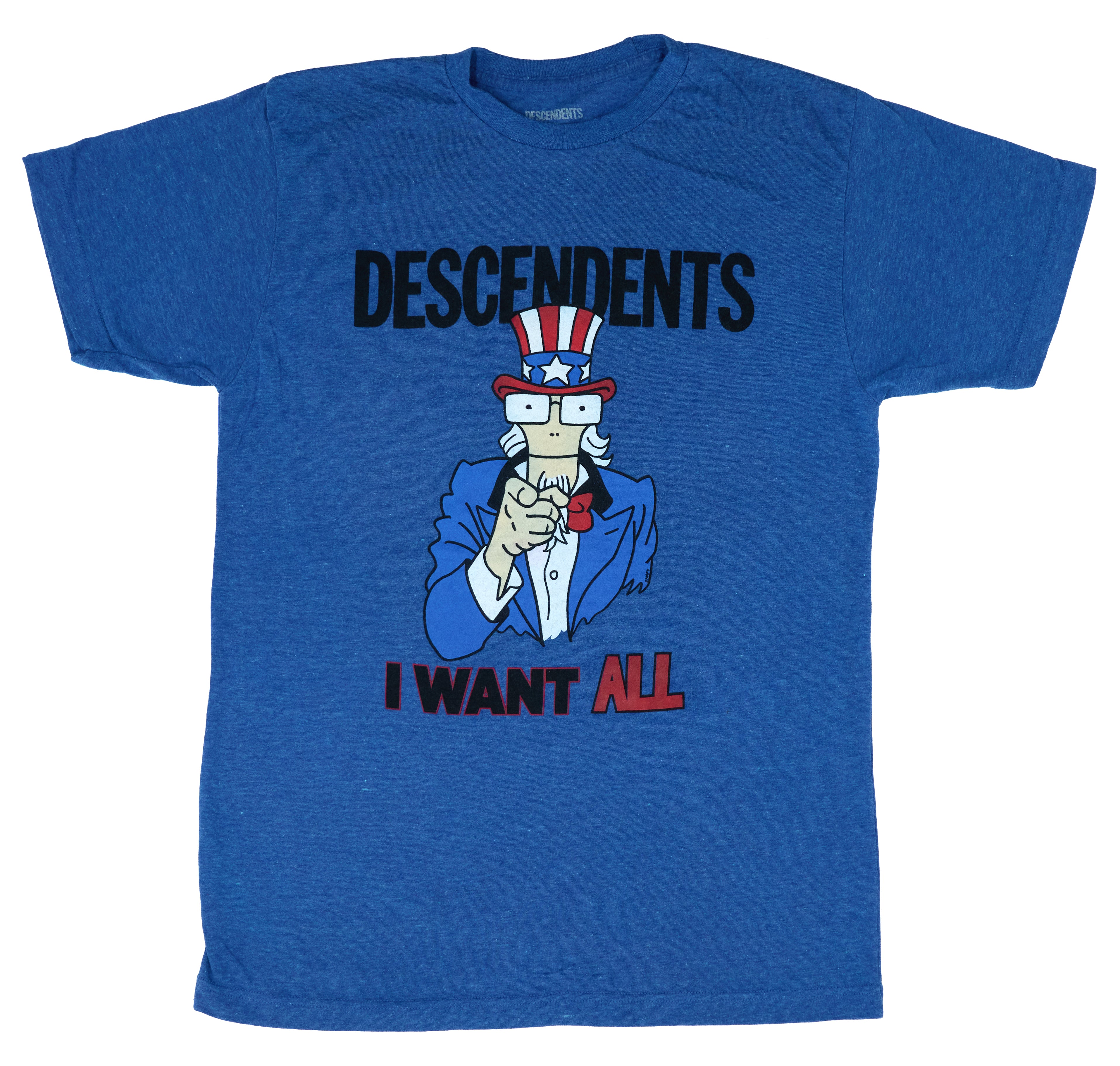 Descendents - I Want ALL Blue Shirt Size Medium
