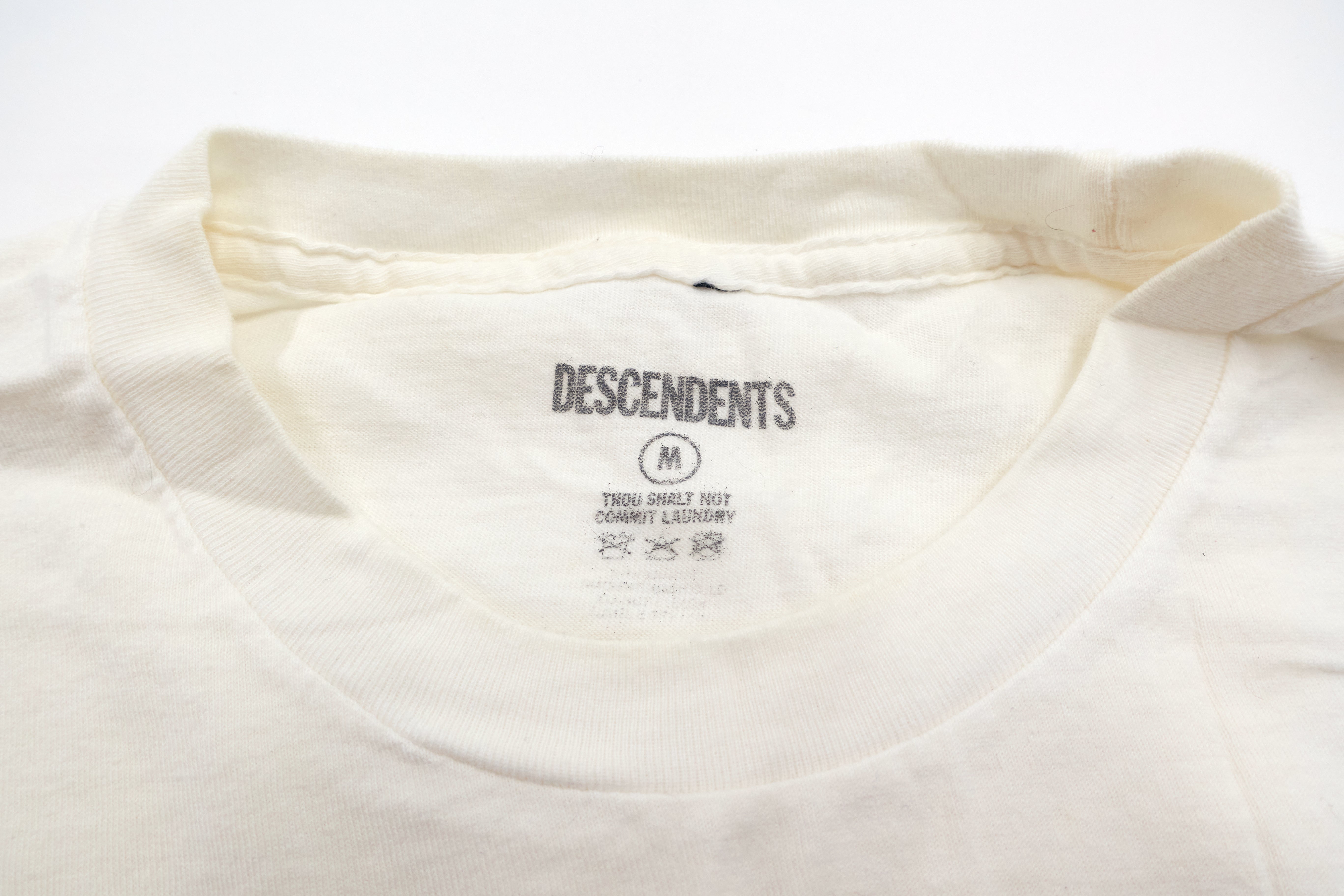 Descendents - I Want ALL White Shirt Size Medium