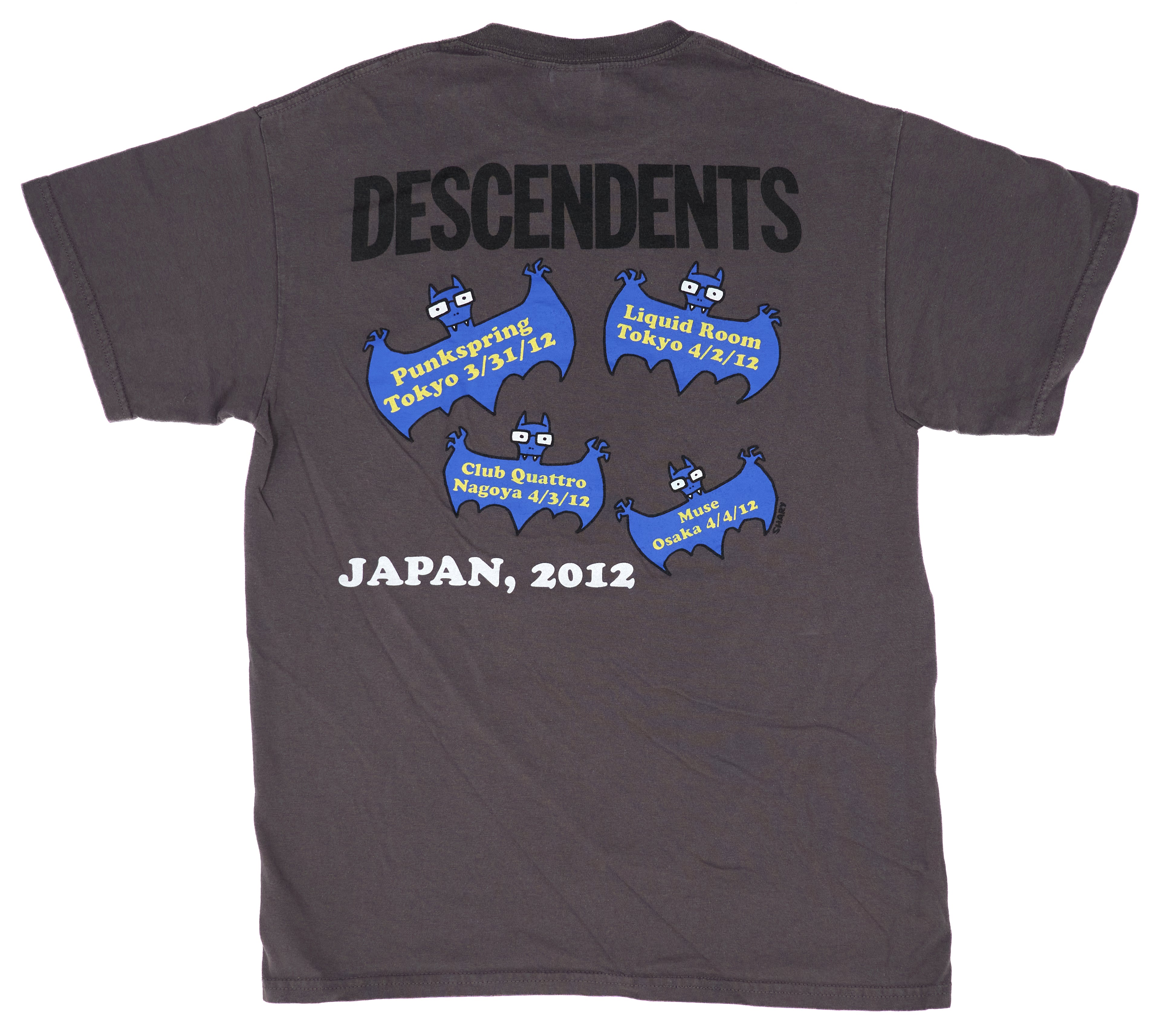 Descendents - Japan Bats 2012 Tour Shirt Size Medium