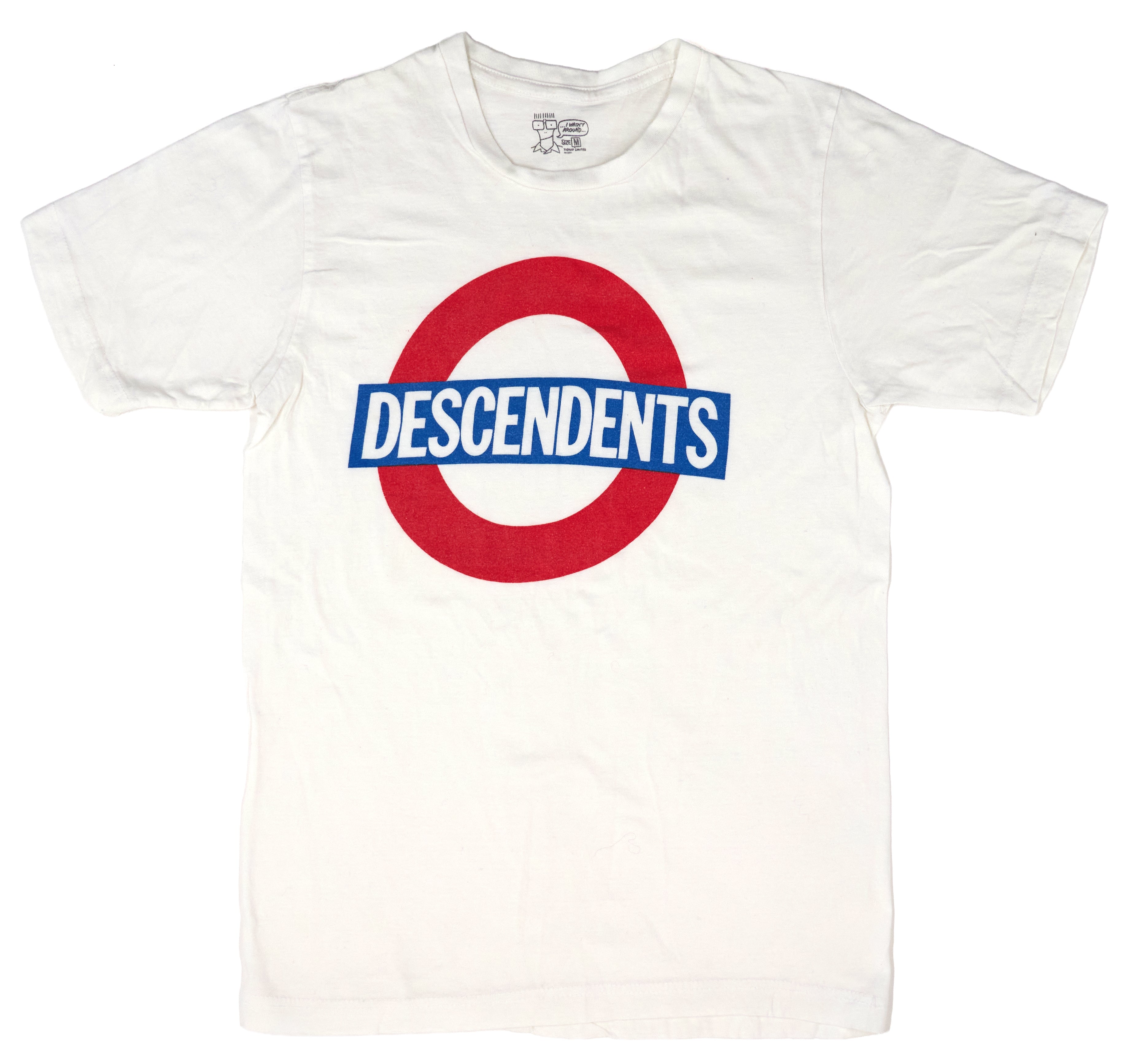 Descendents - London Underground "I Wasn't There" Edition 2011 Tour Shirt Size Medium