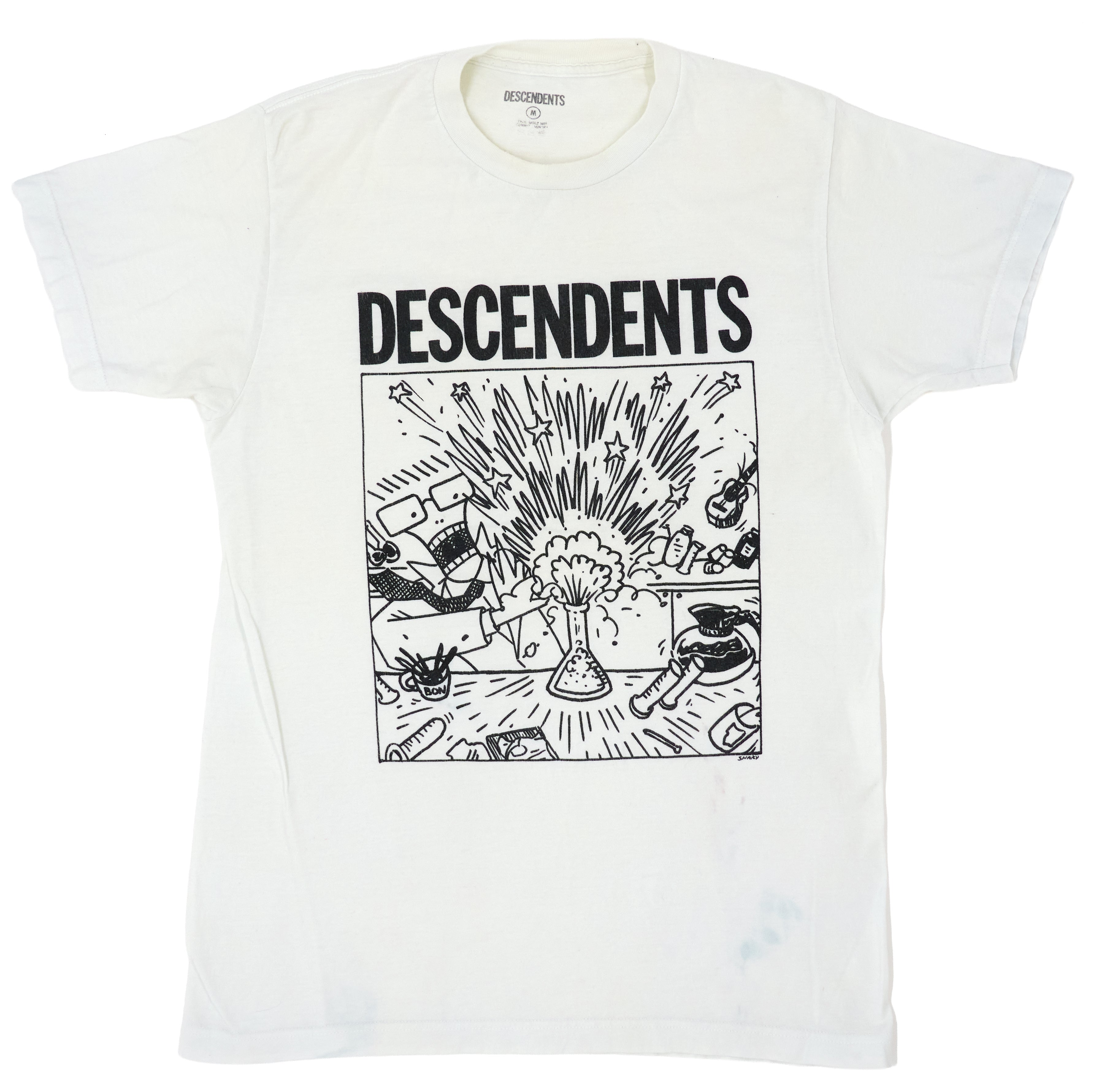 Descendents - Milo Blows Up The Lab Tour Shirt Size Medium