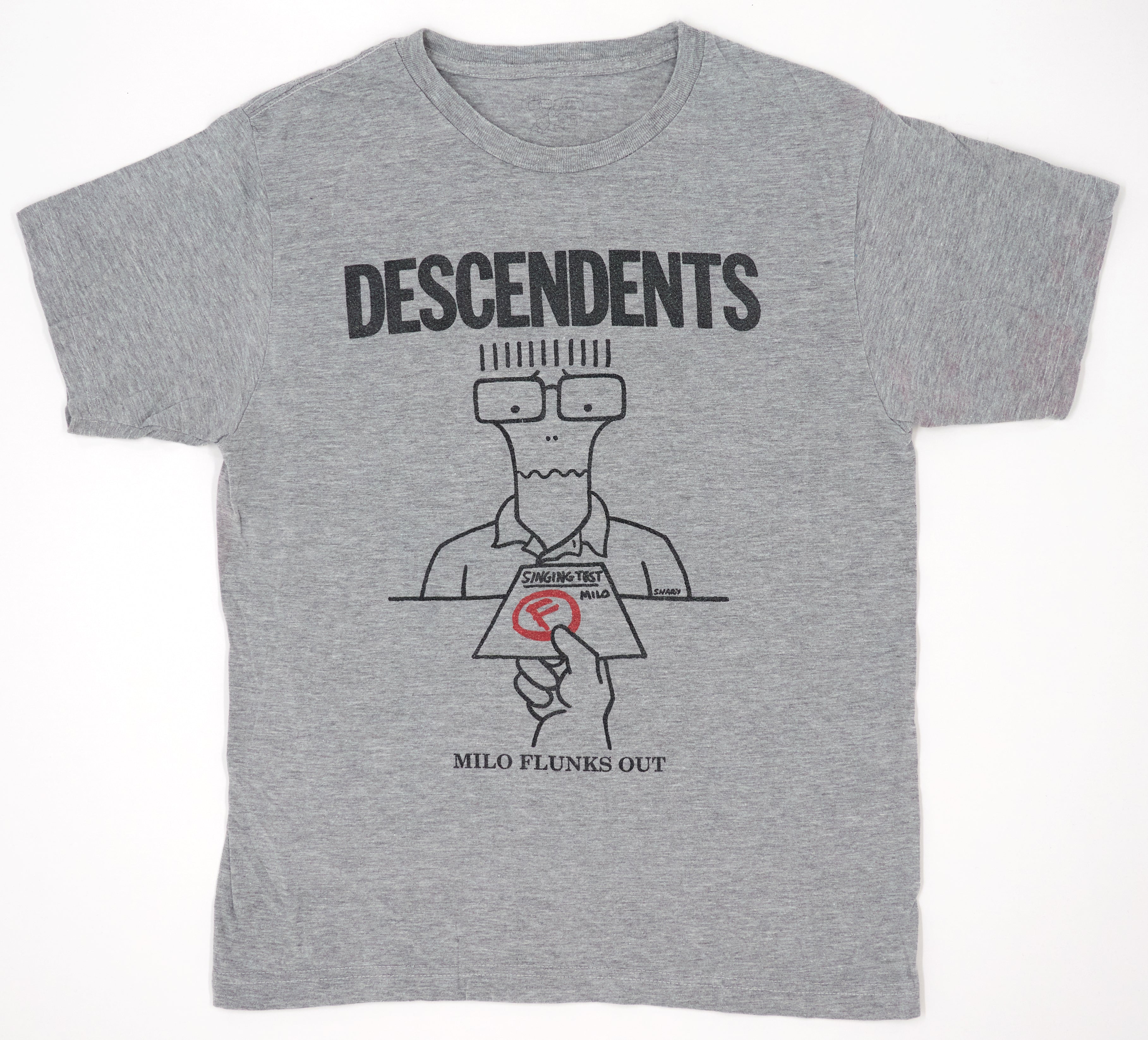Descendents - Milo Flunks Out "I Wasn't There" Edition UK Shirt Size Medium