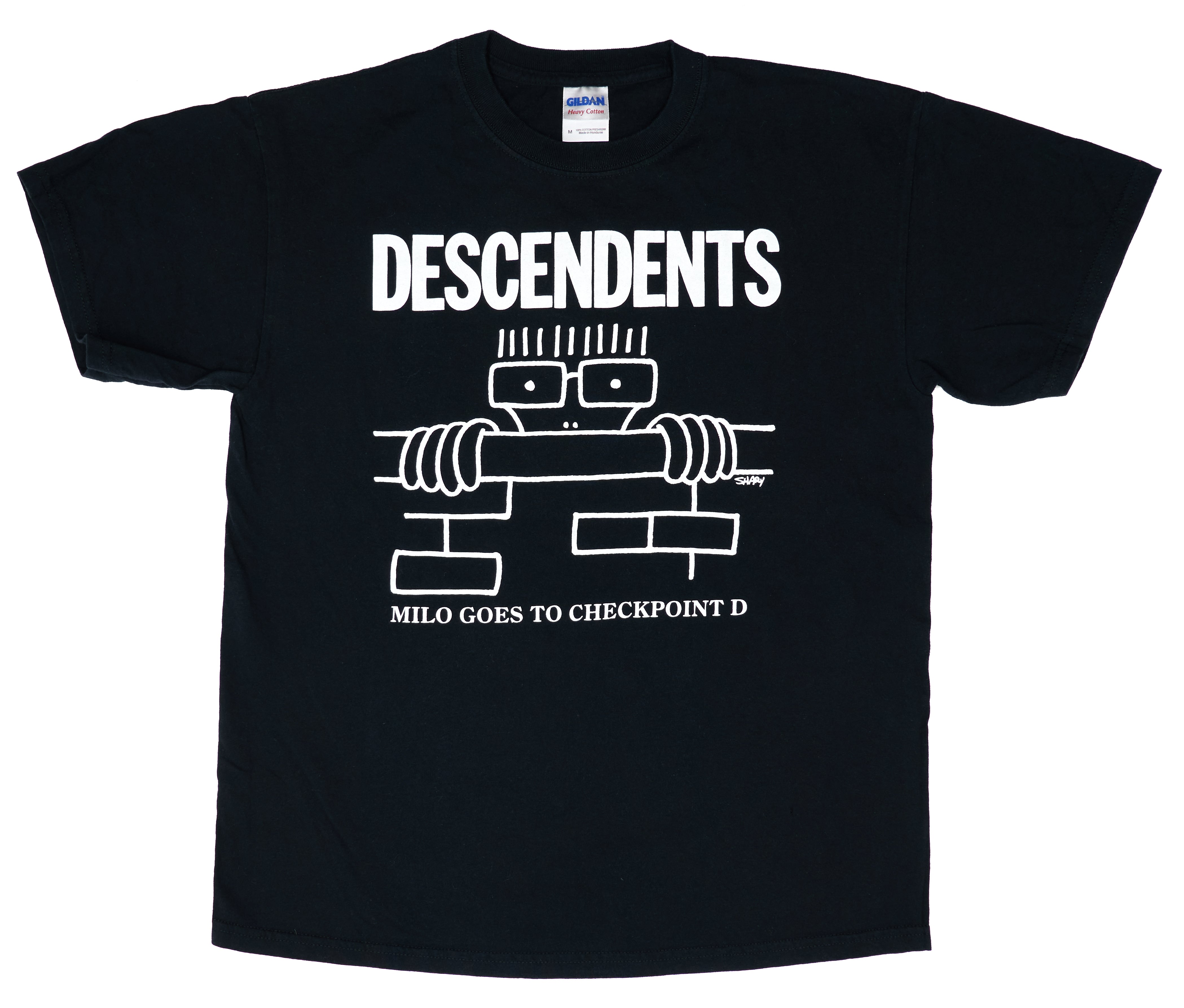 Descendents - Milo Goes To Checkpoint D 2011 Tour Shirt Size Medium