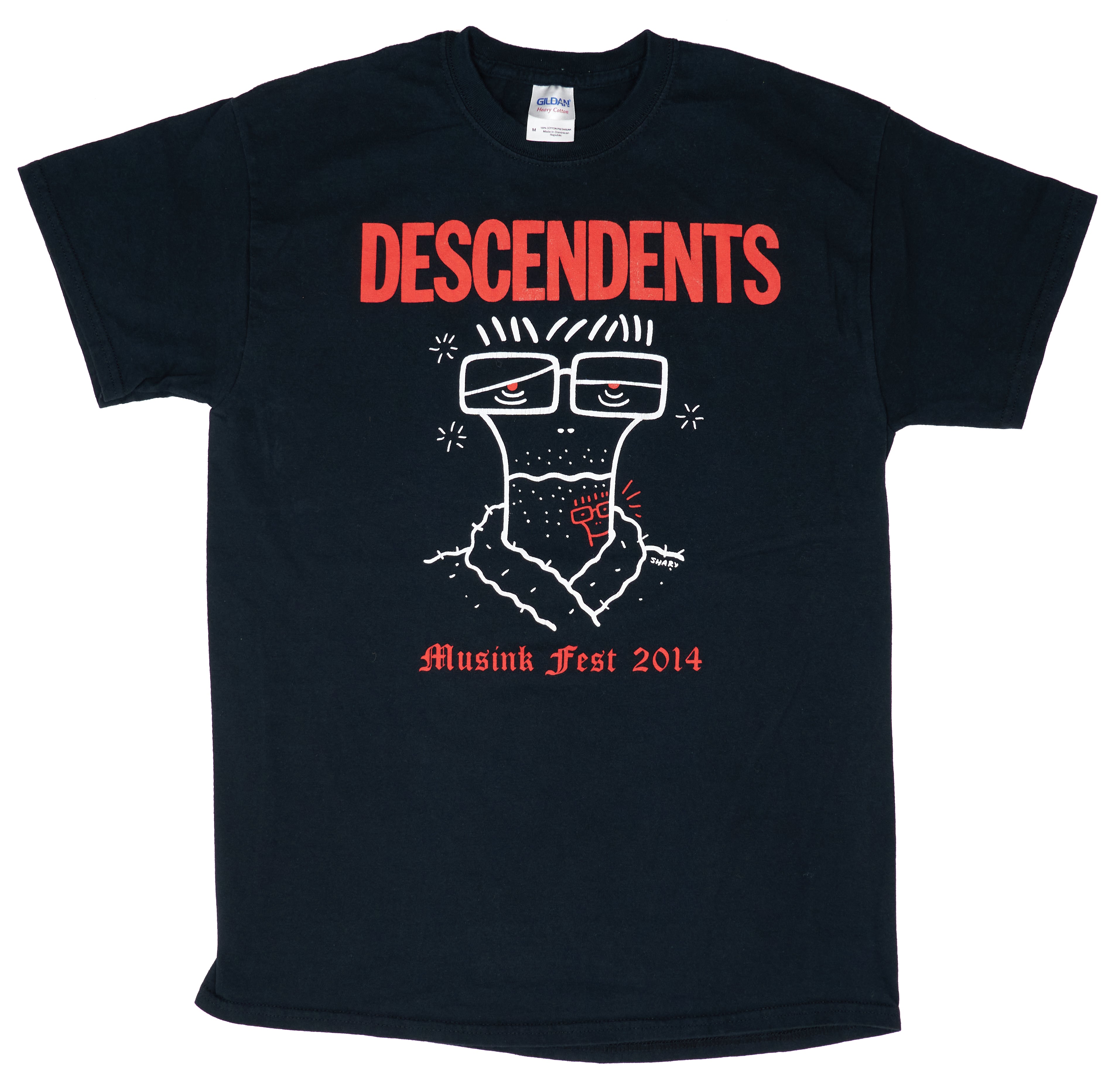 Descendents - Musink Fest 2014 Tour Shirt Size Medium
