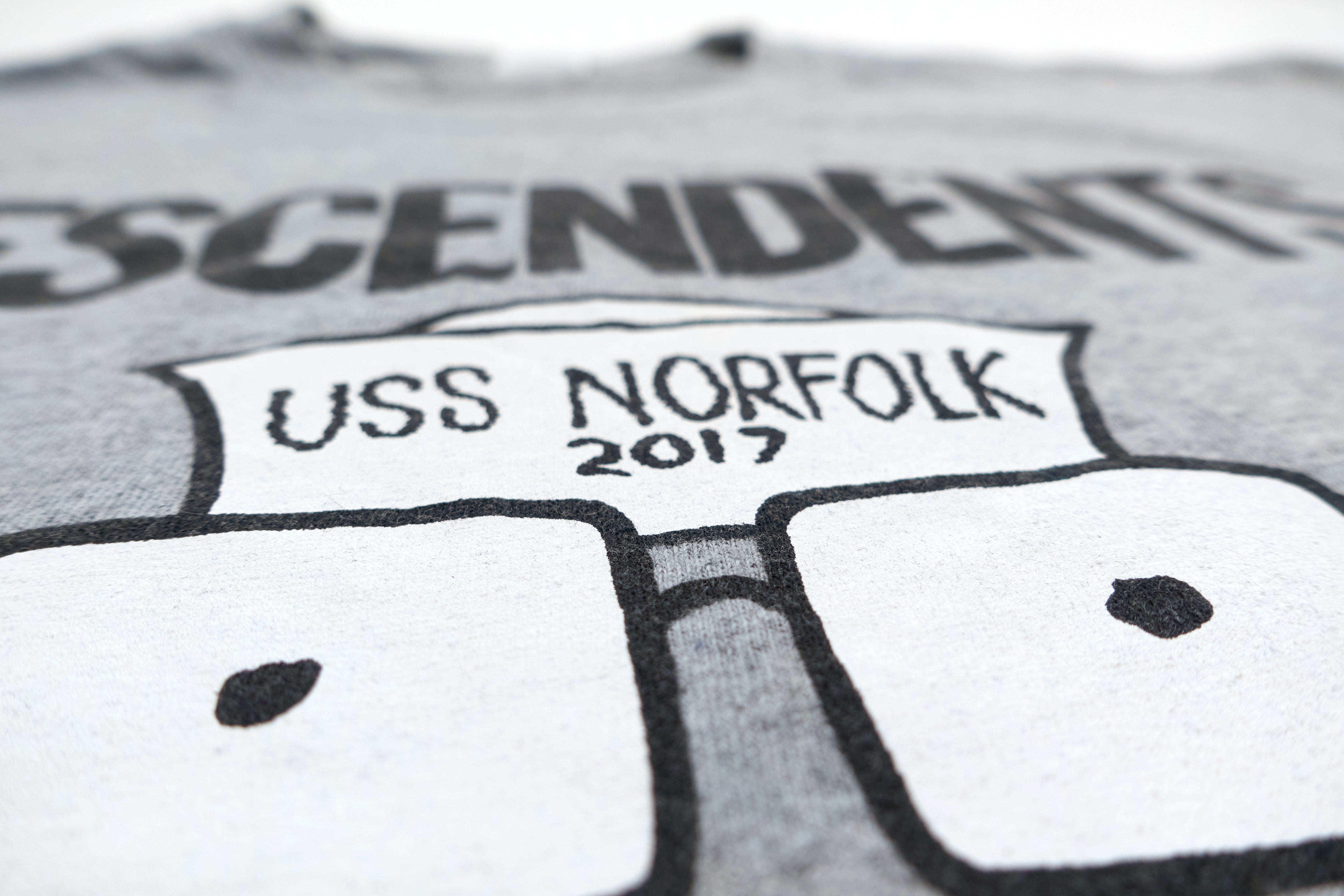 Descendents - Navy Milo Norfolk, VA 2017 Tour Shirt Size Medium