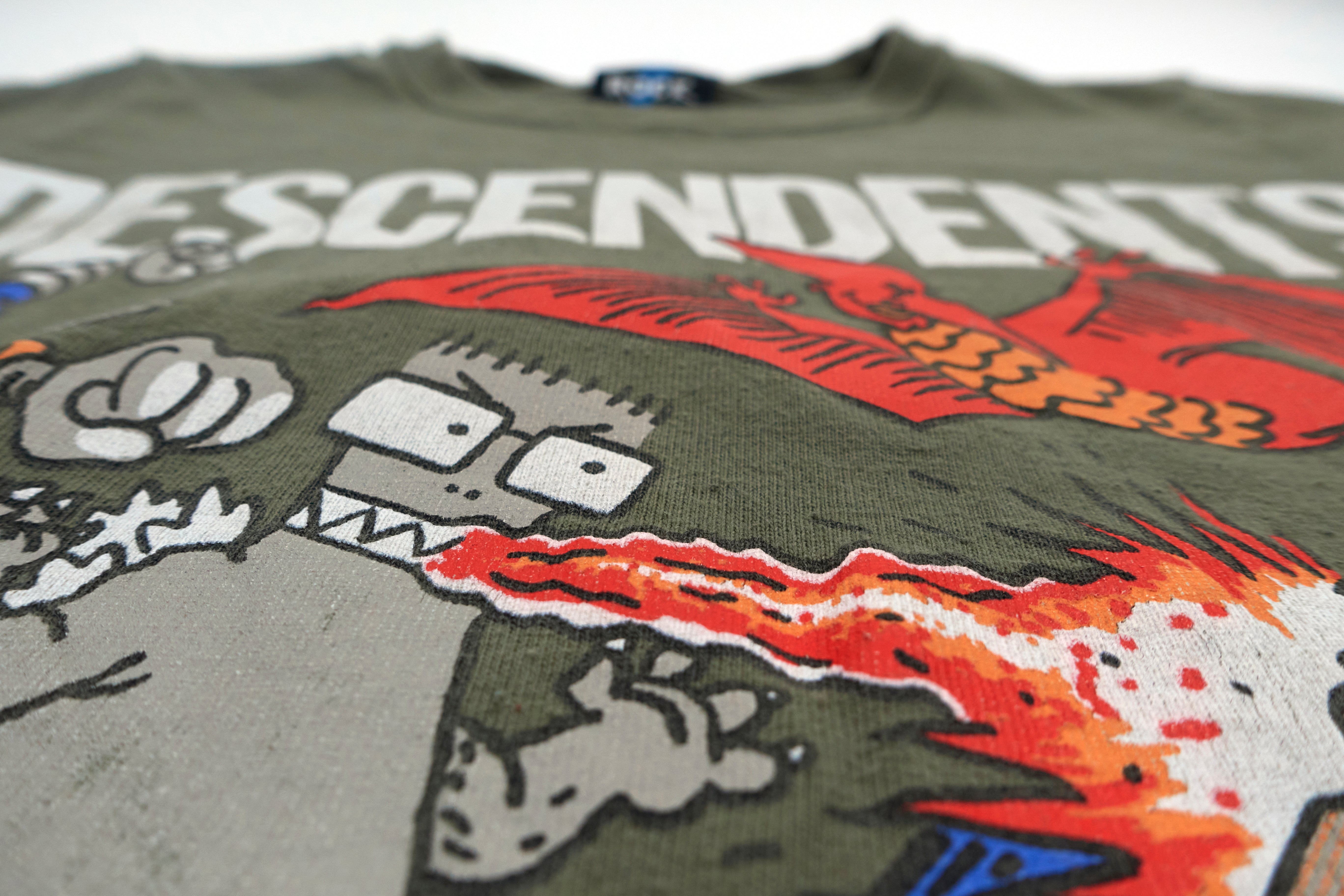 Descendents - Nerd Total Attack Japan 2012 Tour Shirt Size X-Small