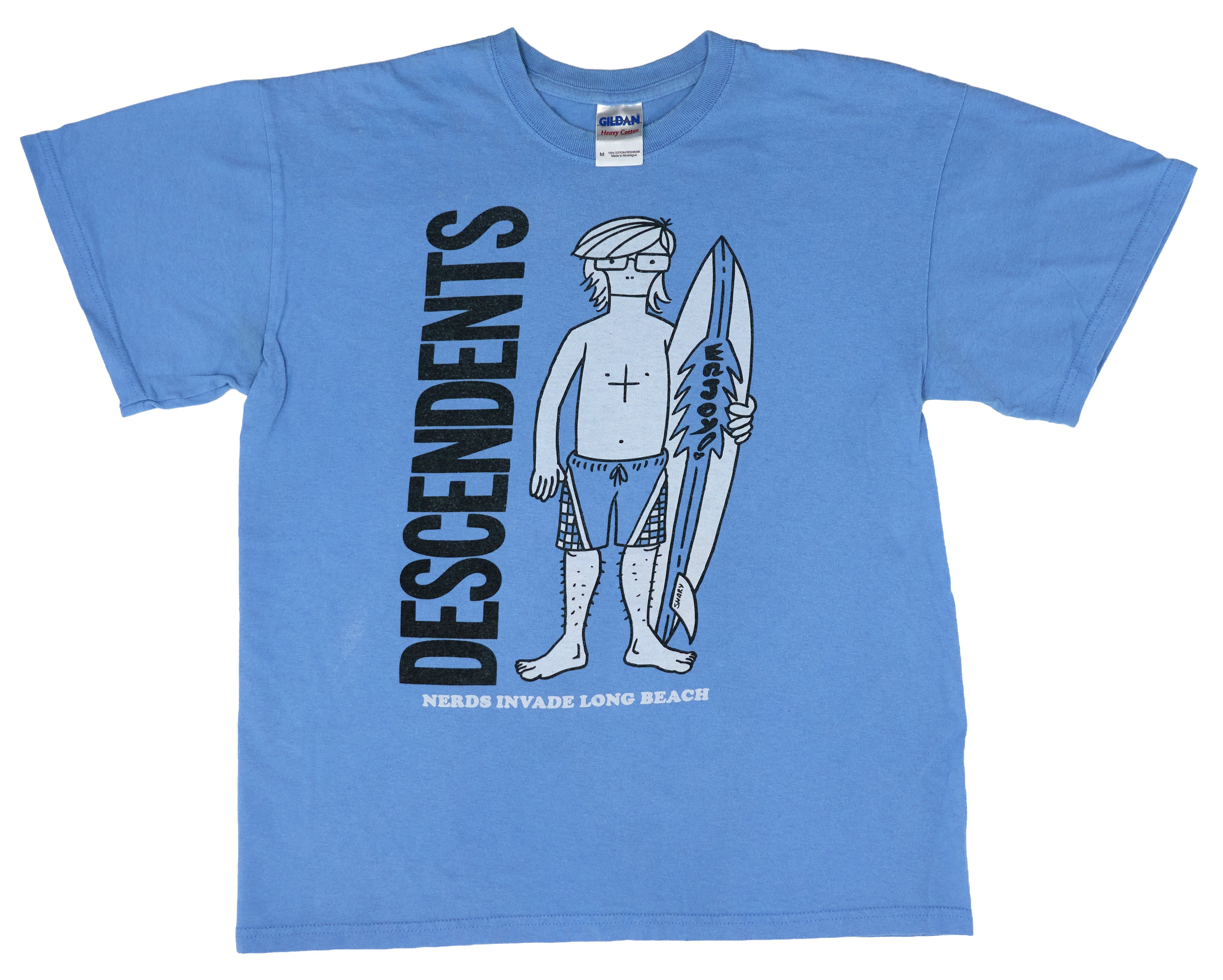 Descendents - Nerds Invade Long Beach 2011 Tour Shirt Size Medium
