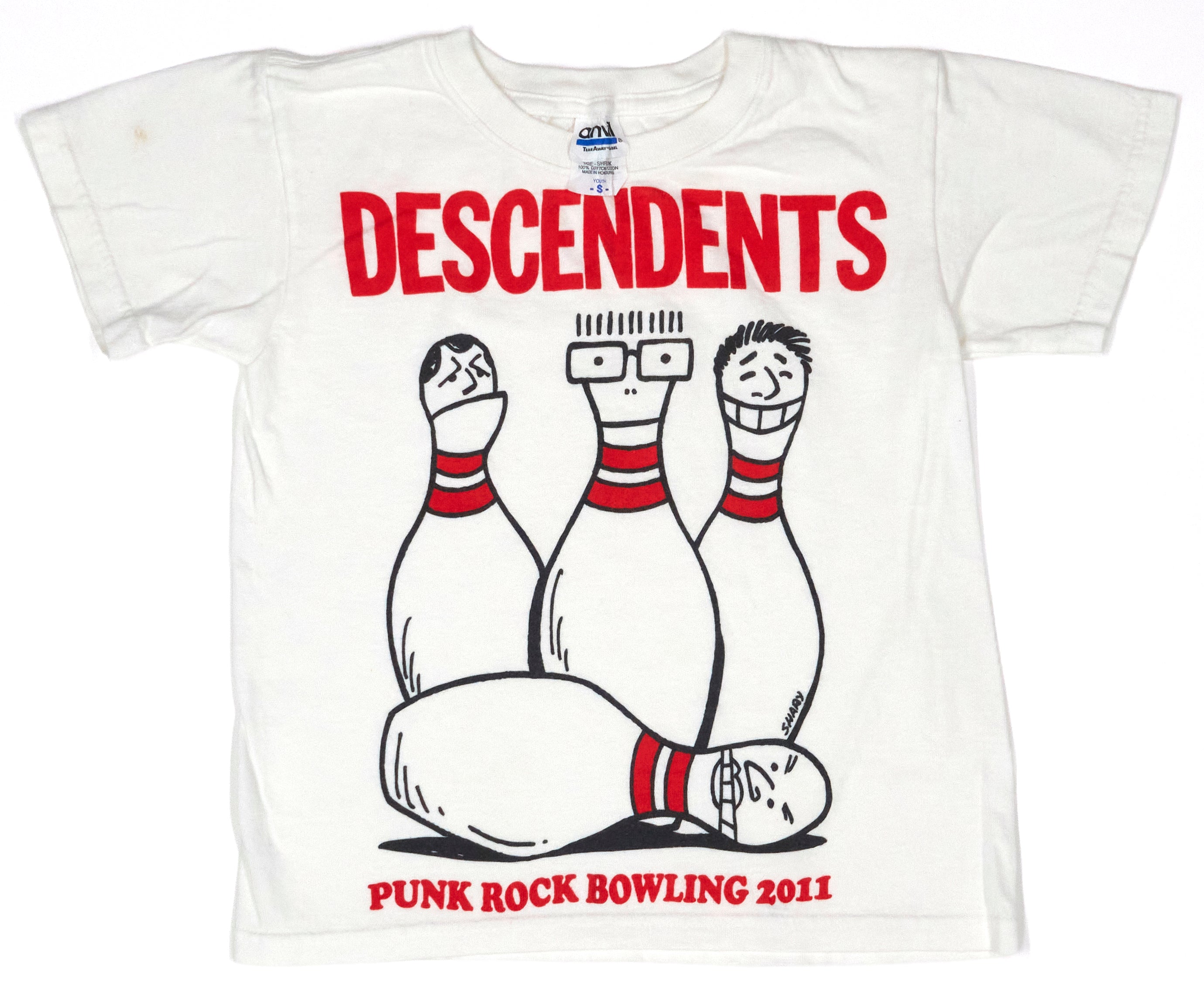 Descendents - Punk Rock Bowling 2011 Tour Shirt Size Youth Small