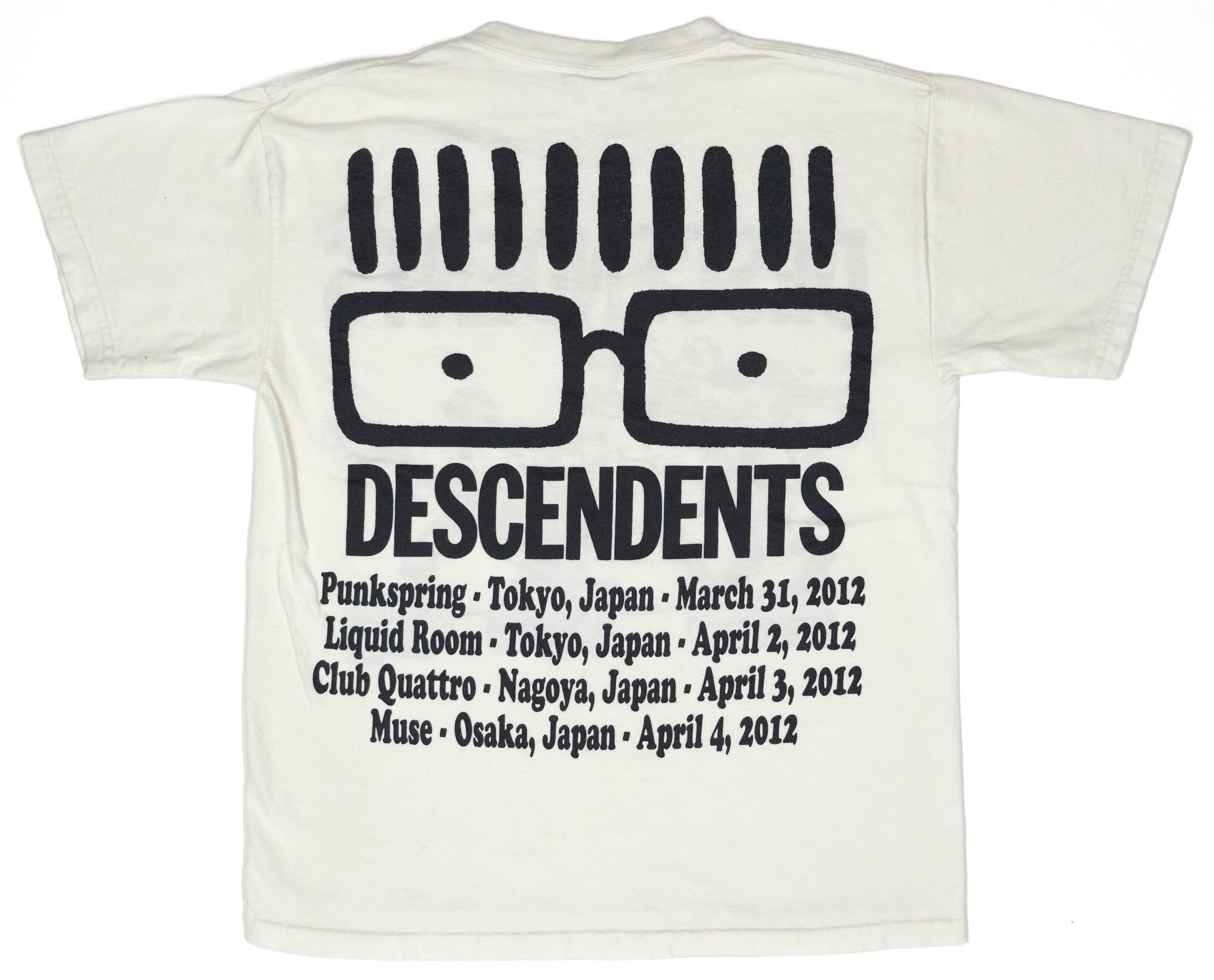 Descendents - Shary Live Japan 2012 Tour Shirt Size Youth Medium