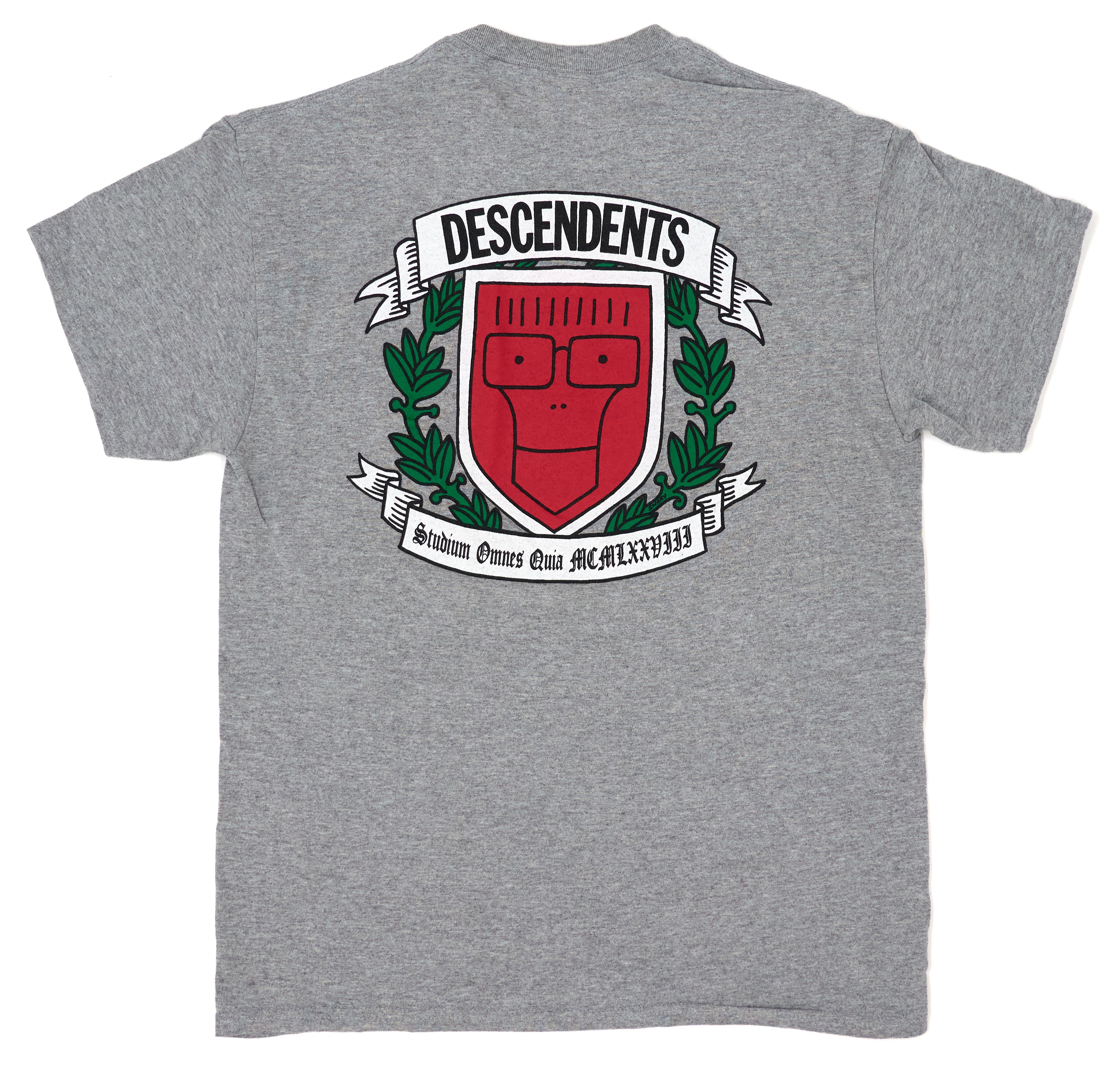 Descendents - Stadium Omnes Quia Varsity Crest Tour Shirt Size Medium