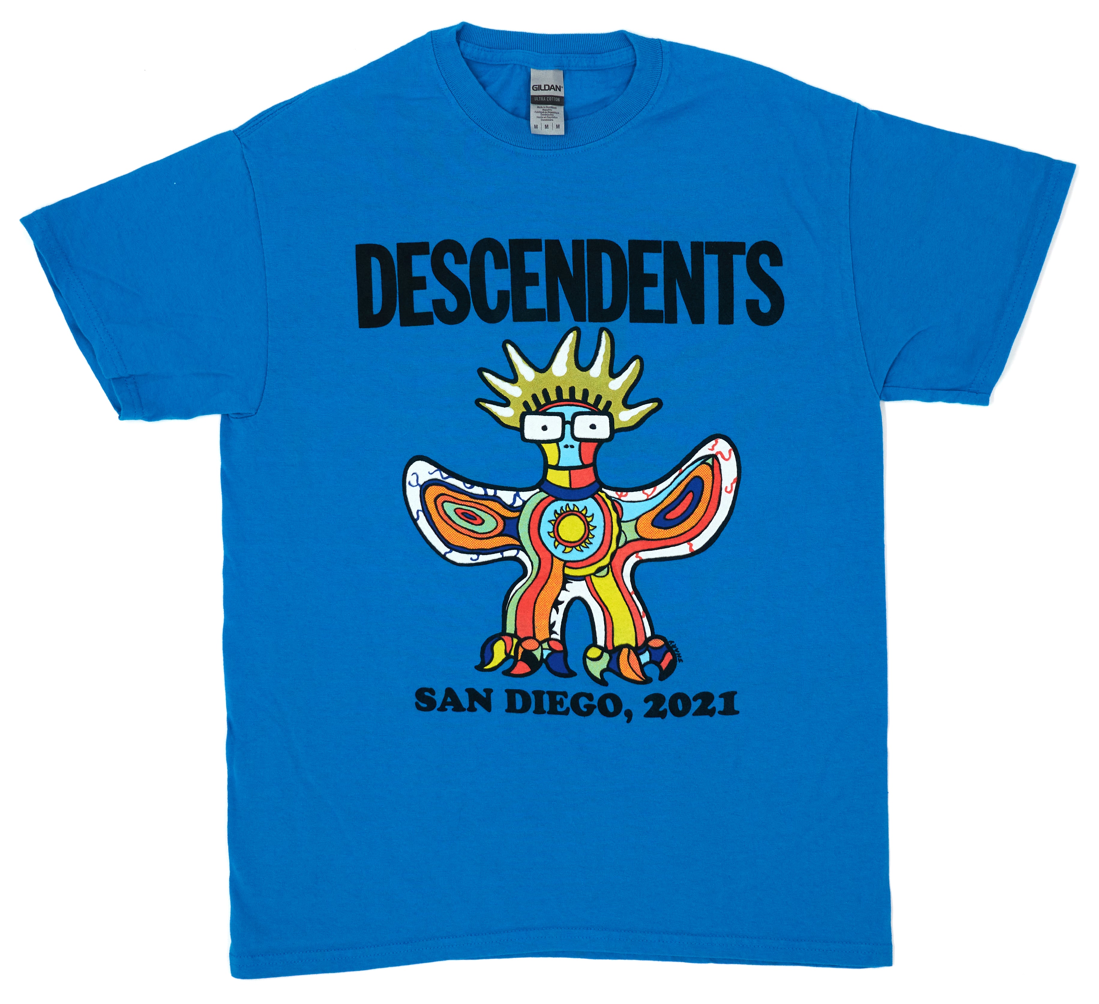 Descendents - Sun God Milo San Diego, CA 2021 Tour Shirt Size Medium