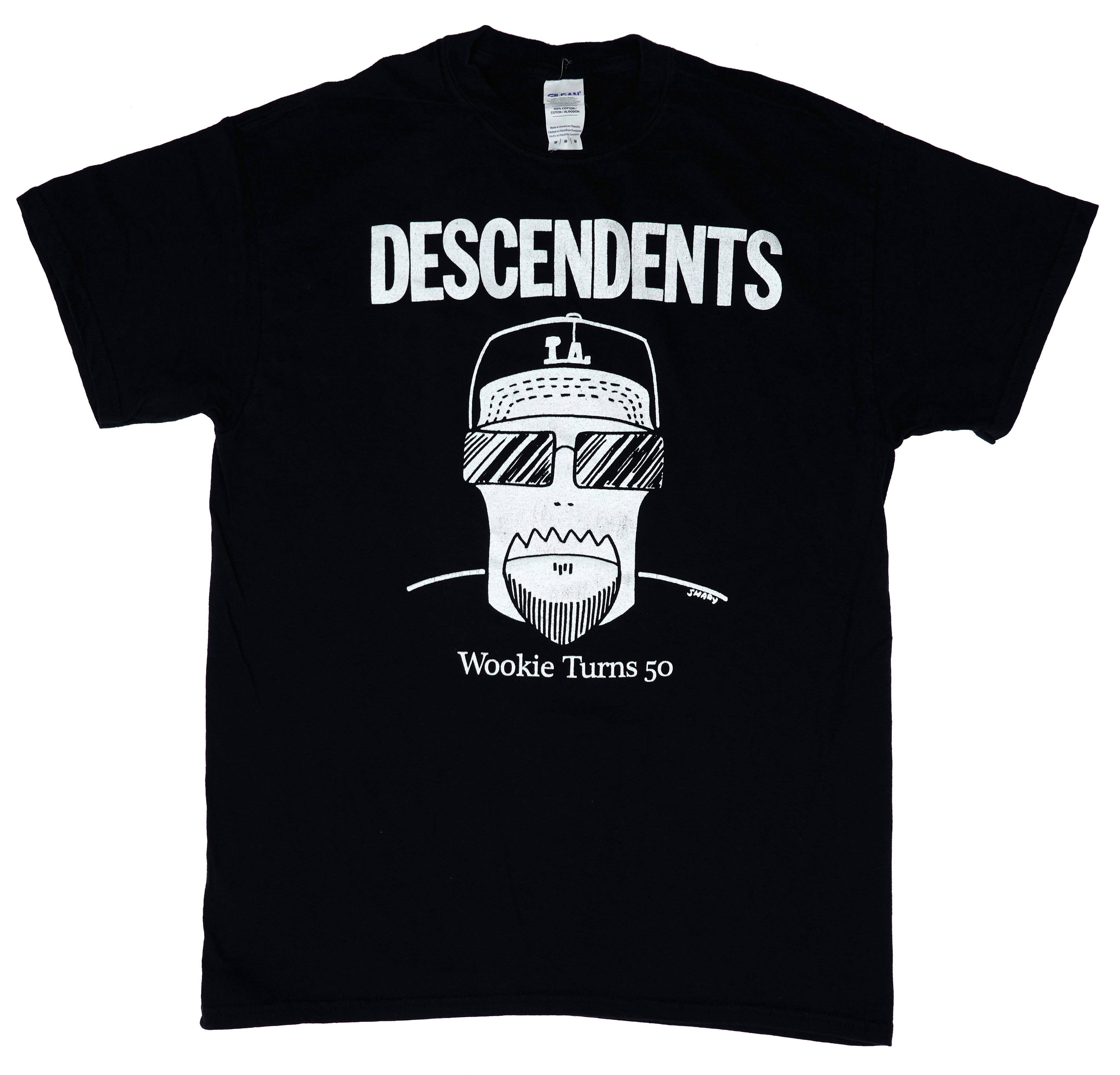 Descendents - Wookie (Fletcher from Pennywise) Turns 50 2016 Tour Shirt Size Medium