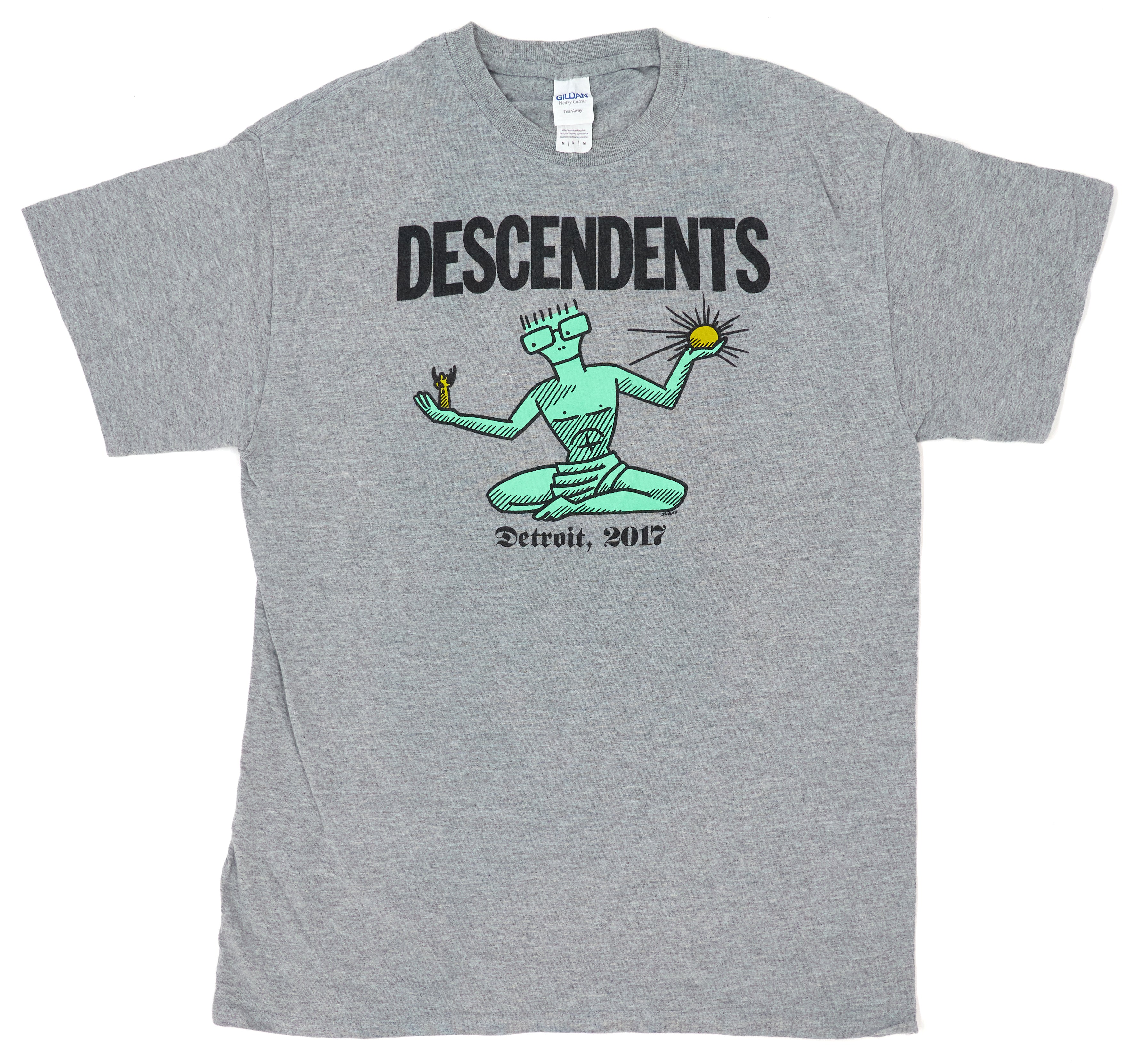 Descendents - the Spirit Of Milo Detroit, MI 2017 Tour Shirt Size Medium