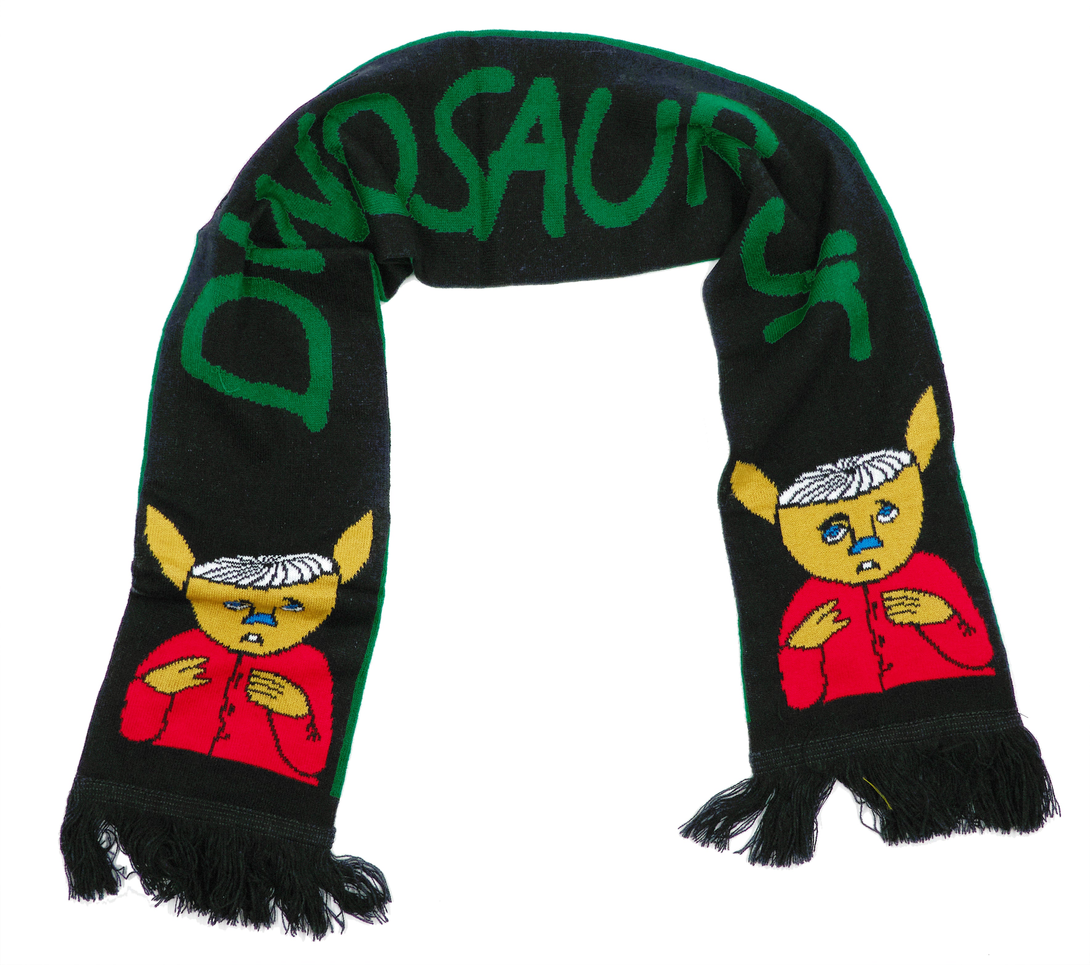 Dinosaur Jr. – Without A Sound Neil Blender Art Knitted Scarf Size OSFA