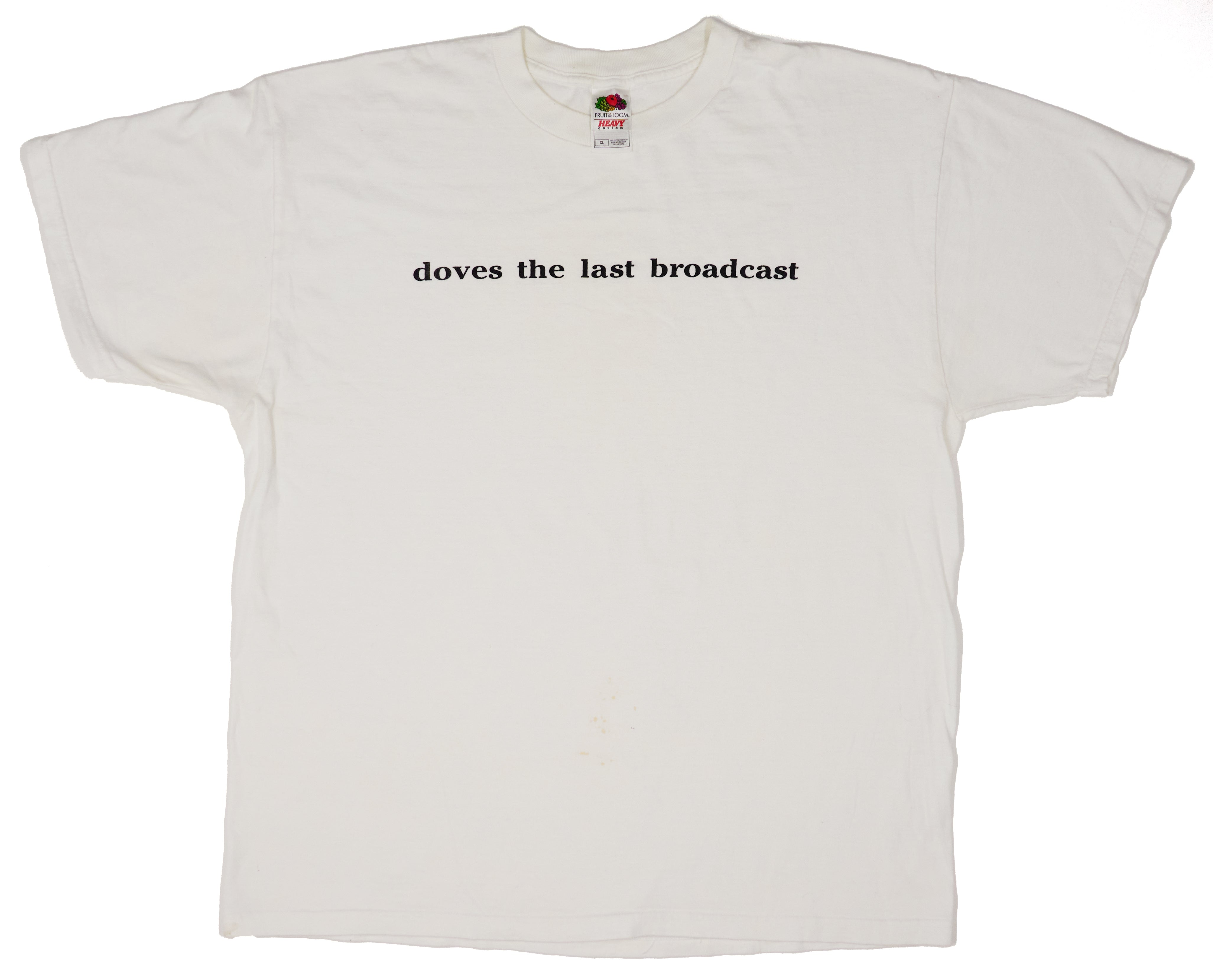 Doves – The Last Broadcast 2002 Promo Shirt Size XL