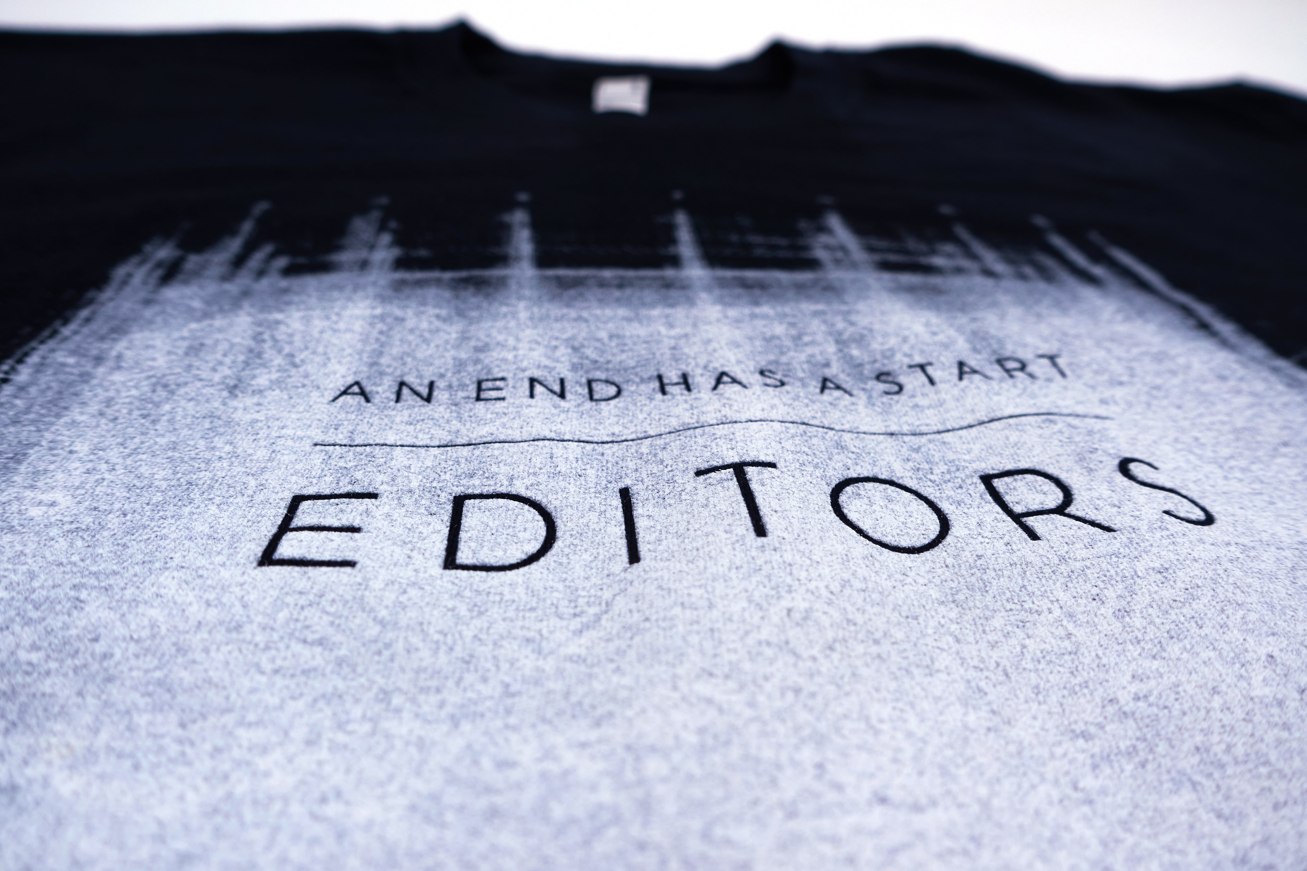 Editors - An End Has A Start Tour 2008 Tour Shirt Size XL