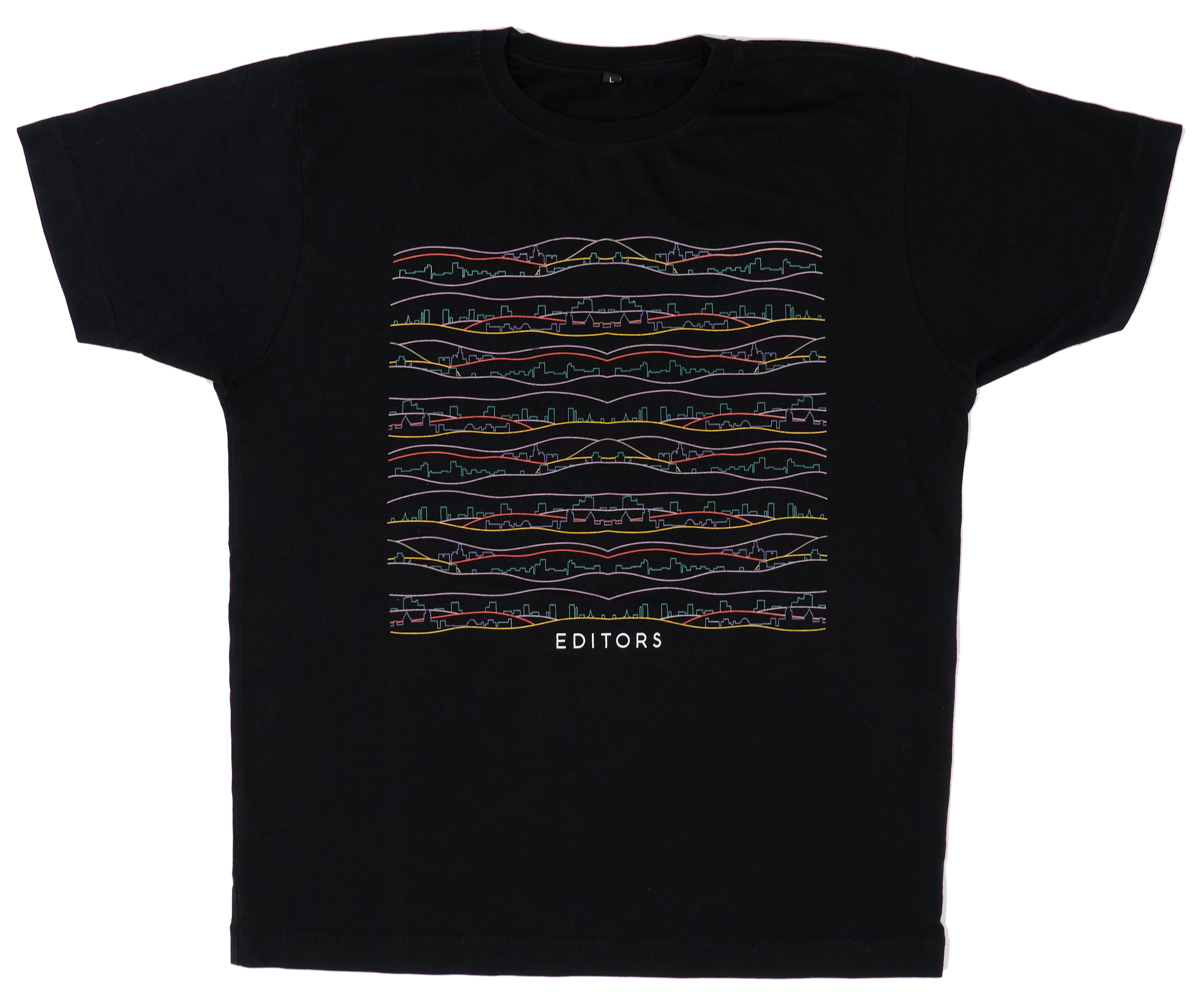 Editors – In This Light And On This Evening 2009 Tour Shirt Size Large
