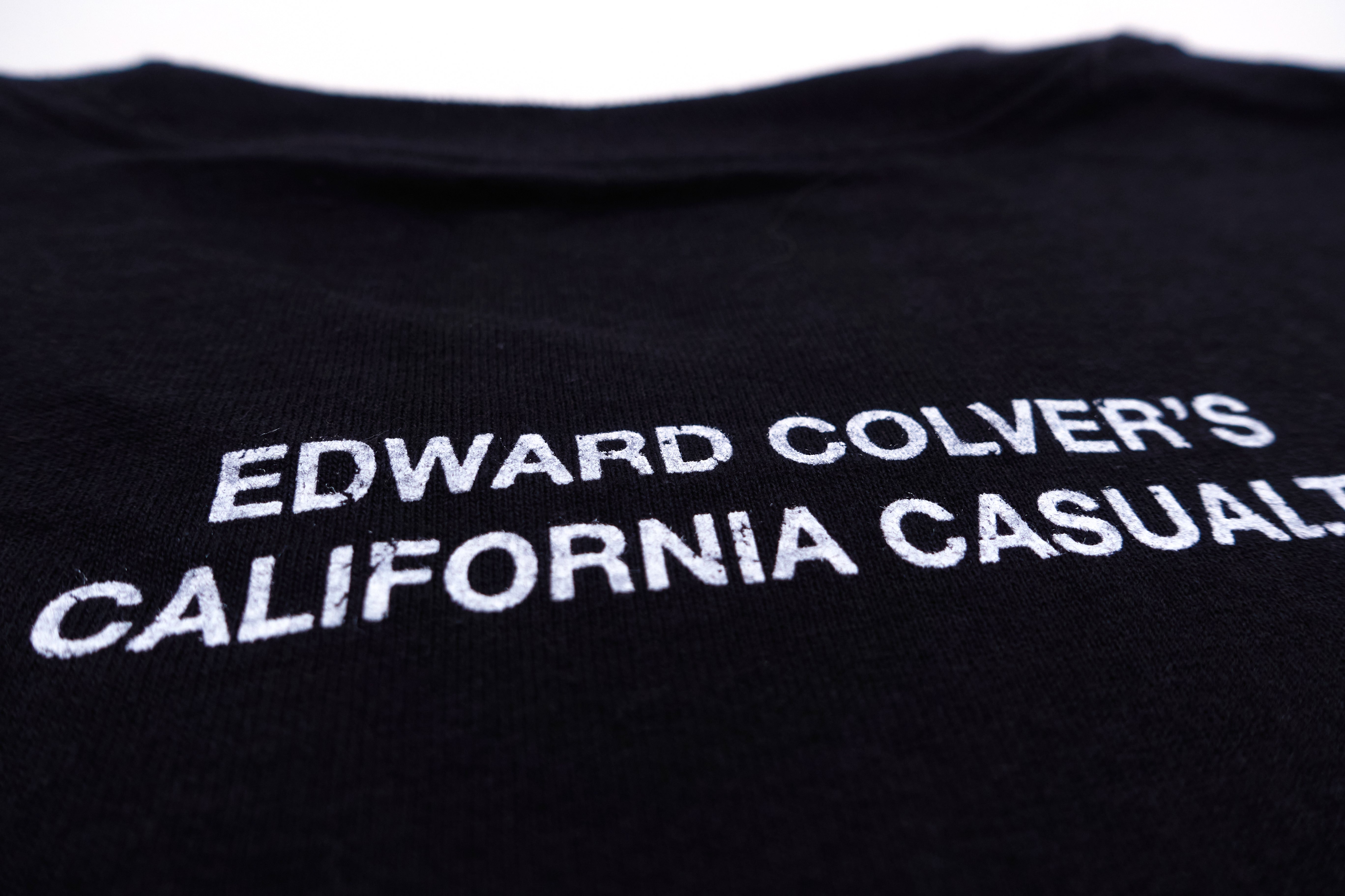 Edward Colver - California Casualty Black Flag Henry Rollins Shirt Size Medium