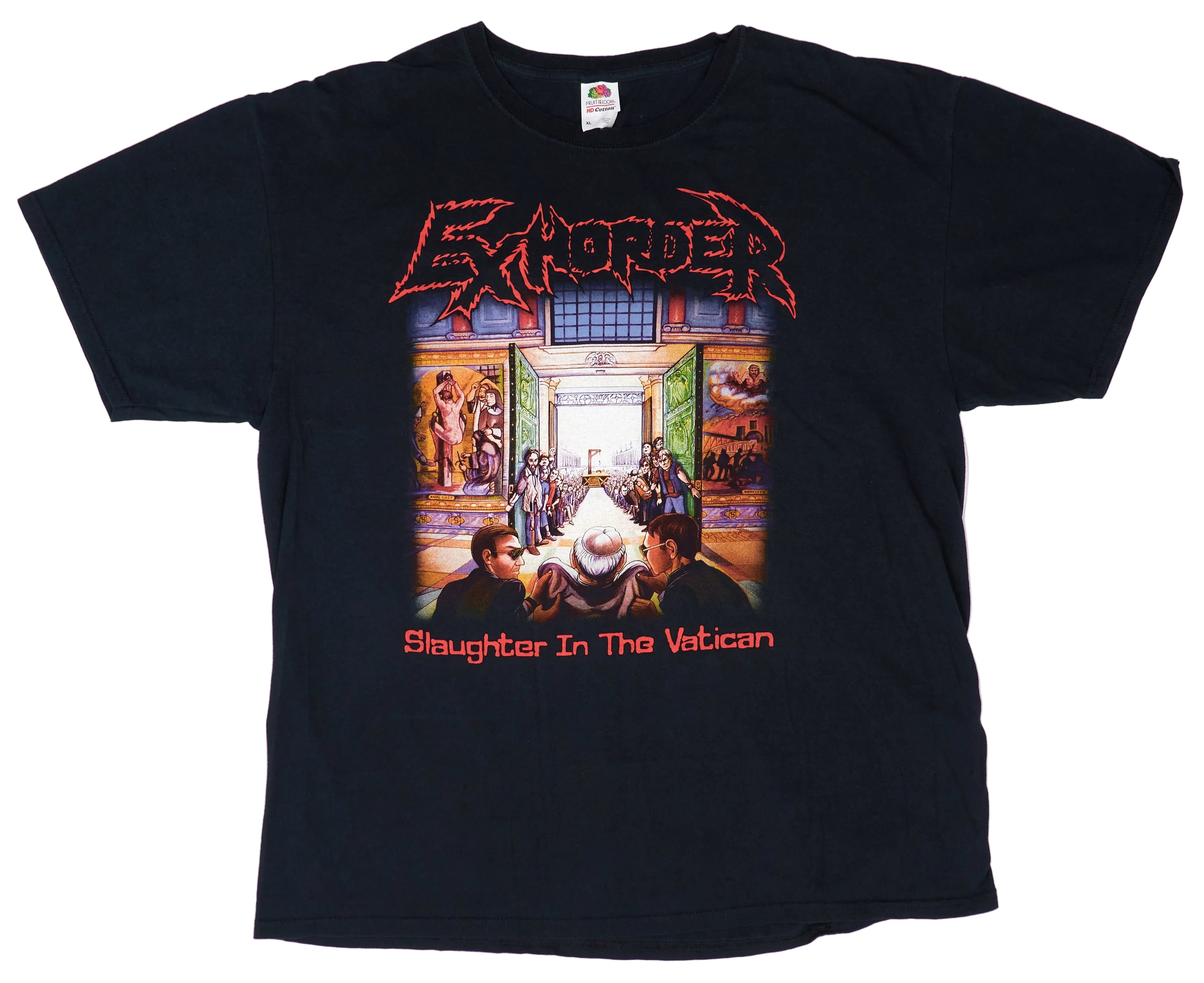 Exhorder – Slaughter In The Vatican Tour Shirt Size XL