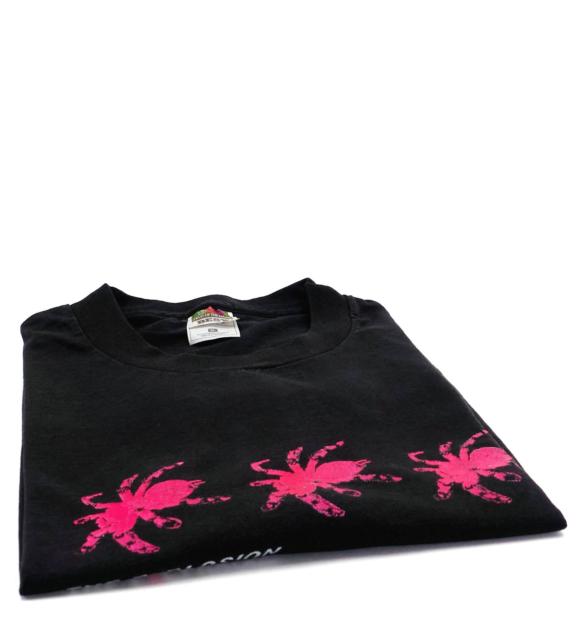 Explosion – Flash Flash Flash Pink Tarantulas 2000 Tour Shirt Size XL