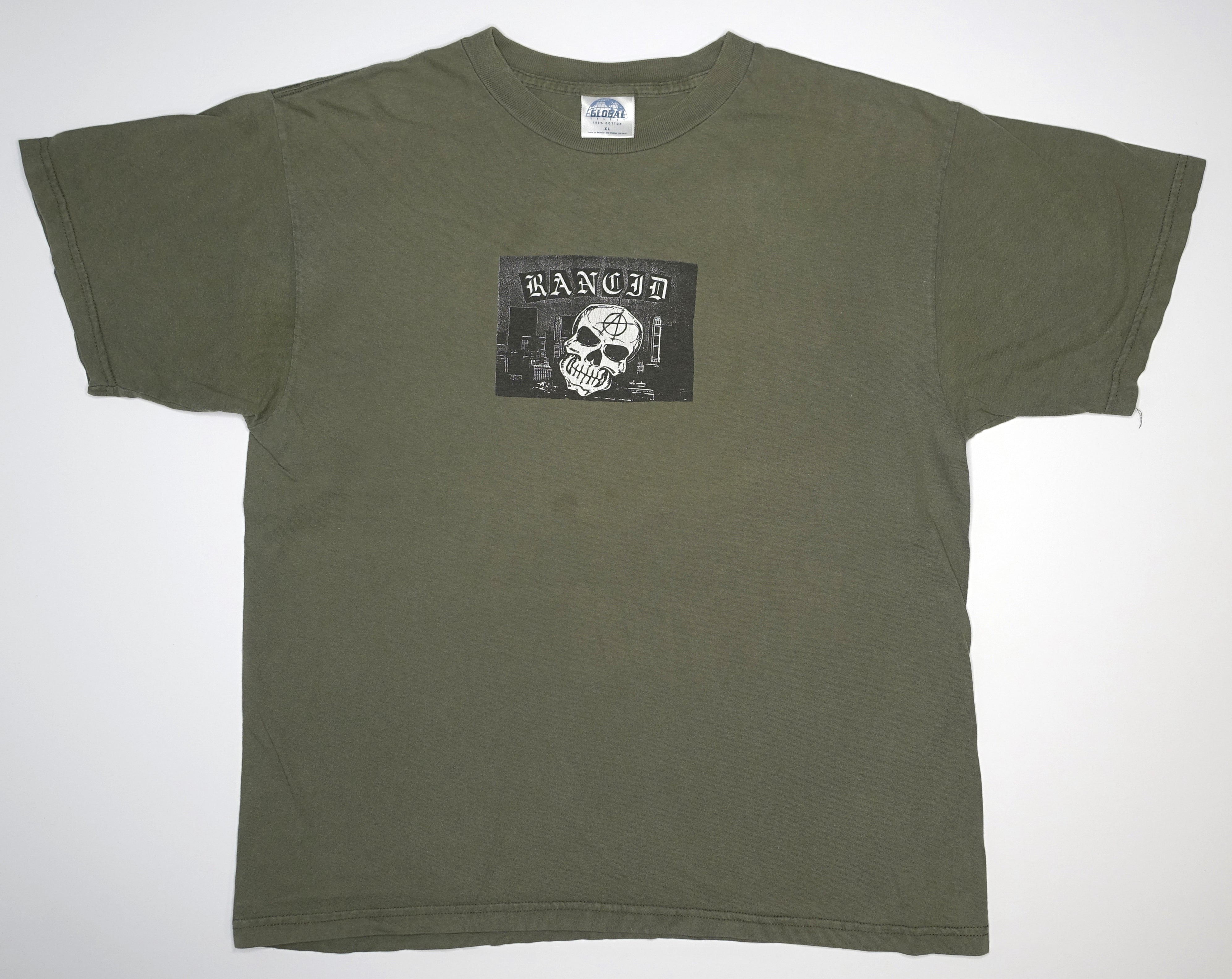 Rancid - Anarchy Skull 90's Tour Shirt Size XL