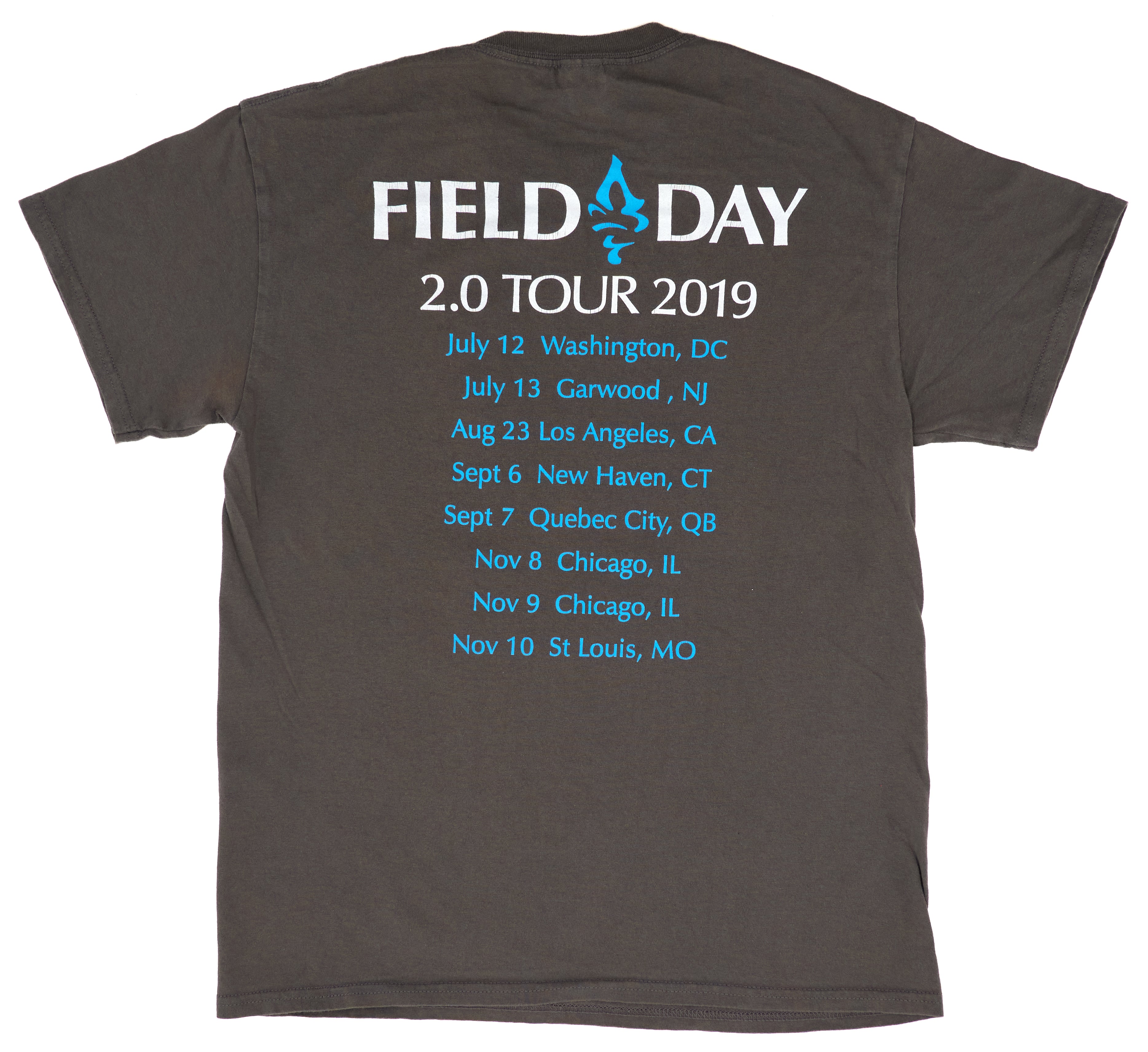 Field Day - 2.0 by Chris Shary 2019 Tour Shirt Size Medium