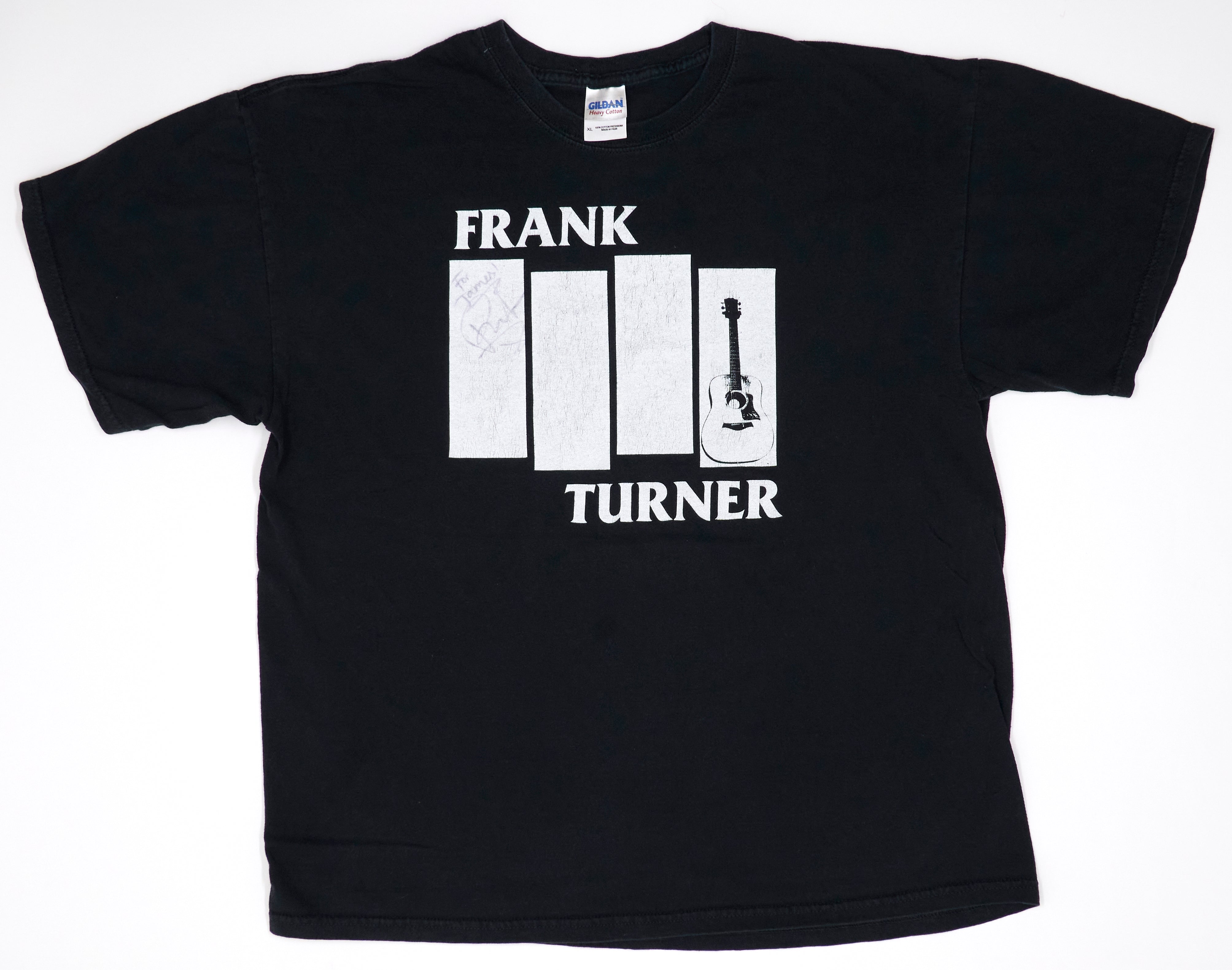 Frank Turner – Black Flag Bars Tour Shirt Size XL
