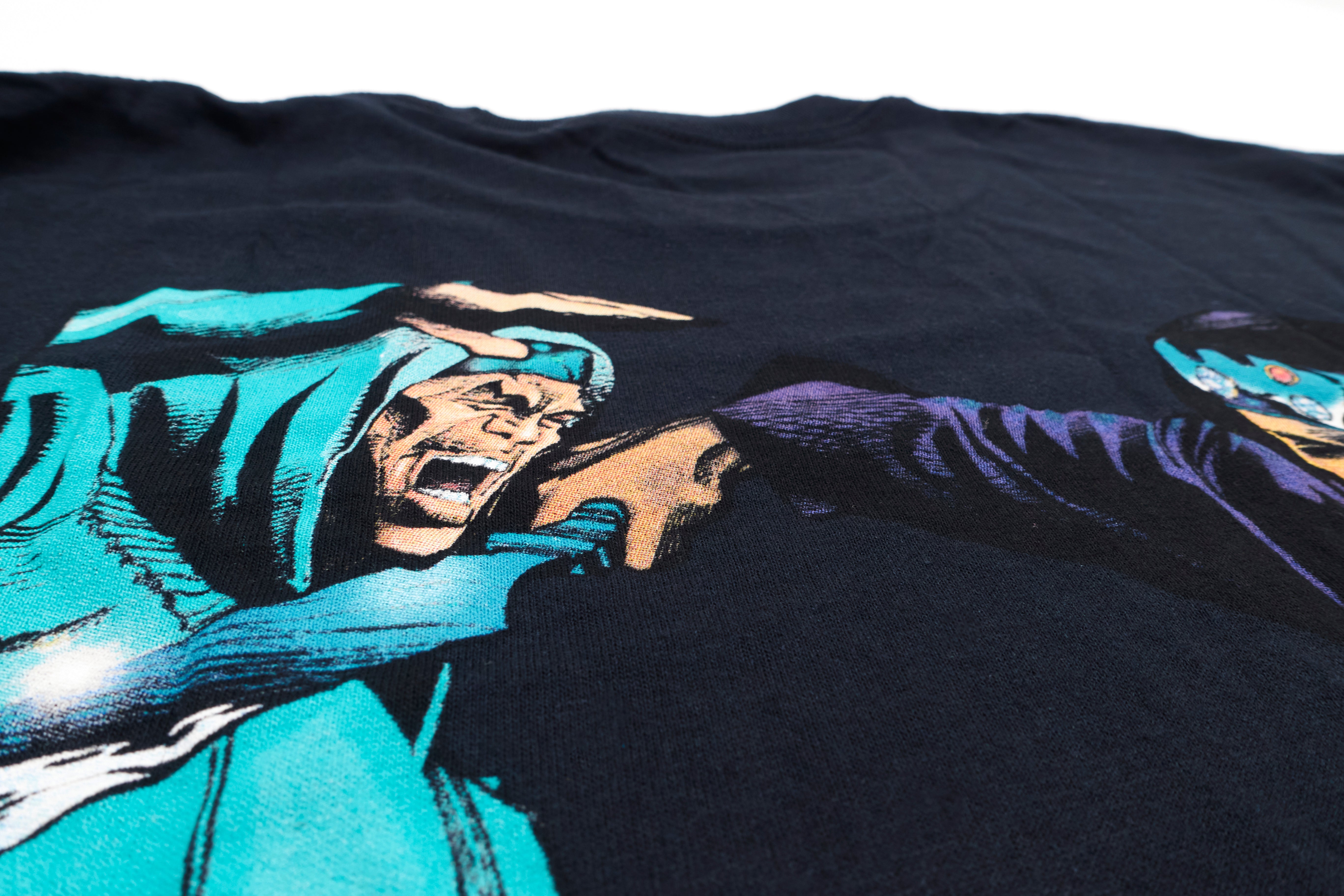 Genius GZA - Liquid Swords Chocolate Skateboards Hip Hop 50 Long Sleeve Shirt Size Large