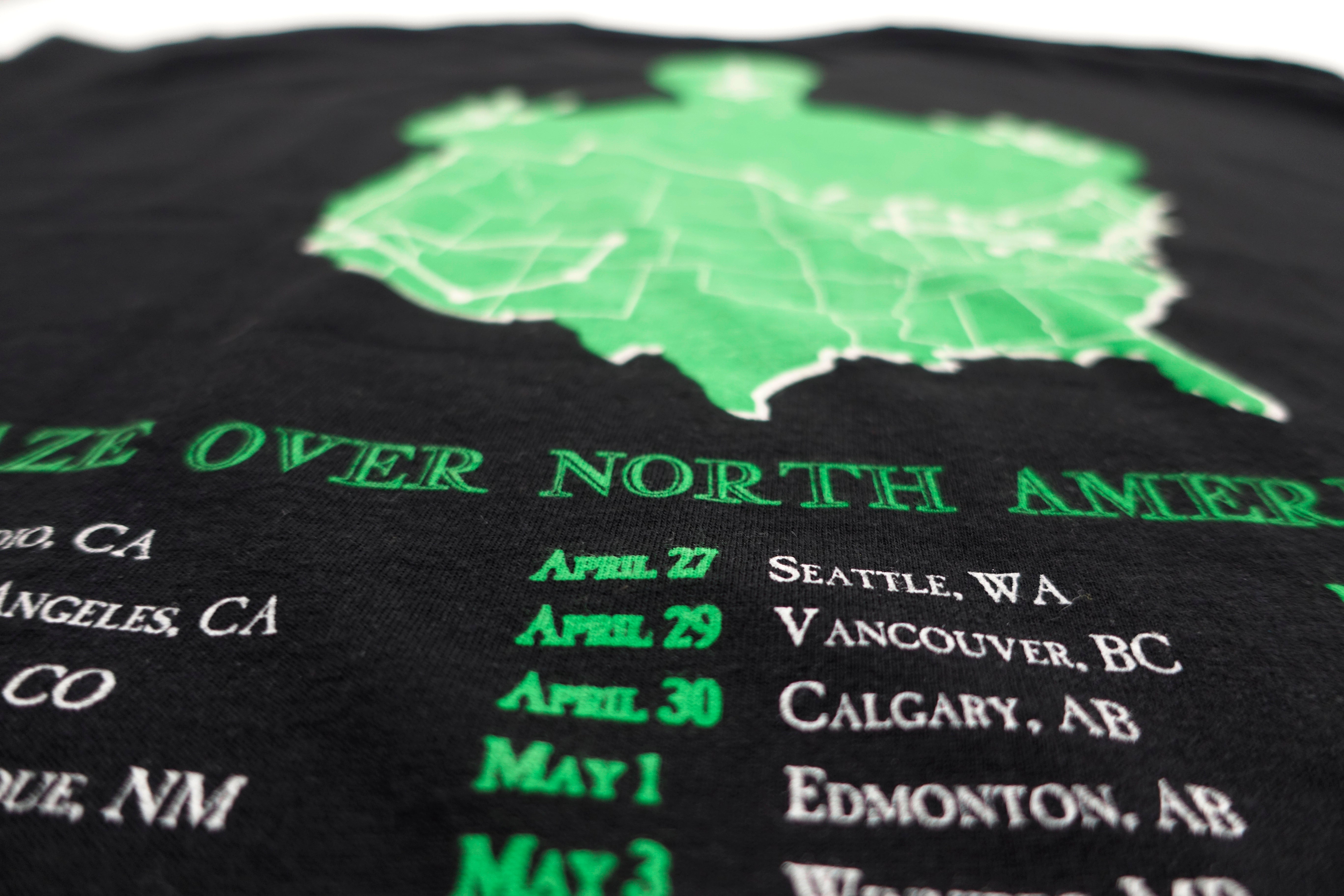 Ghost – Year Zero Haze Over North American 2013 Tour Shirt Size Large