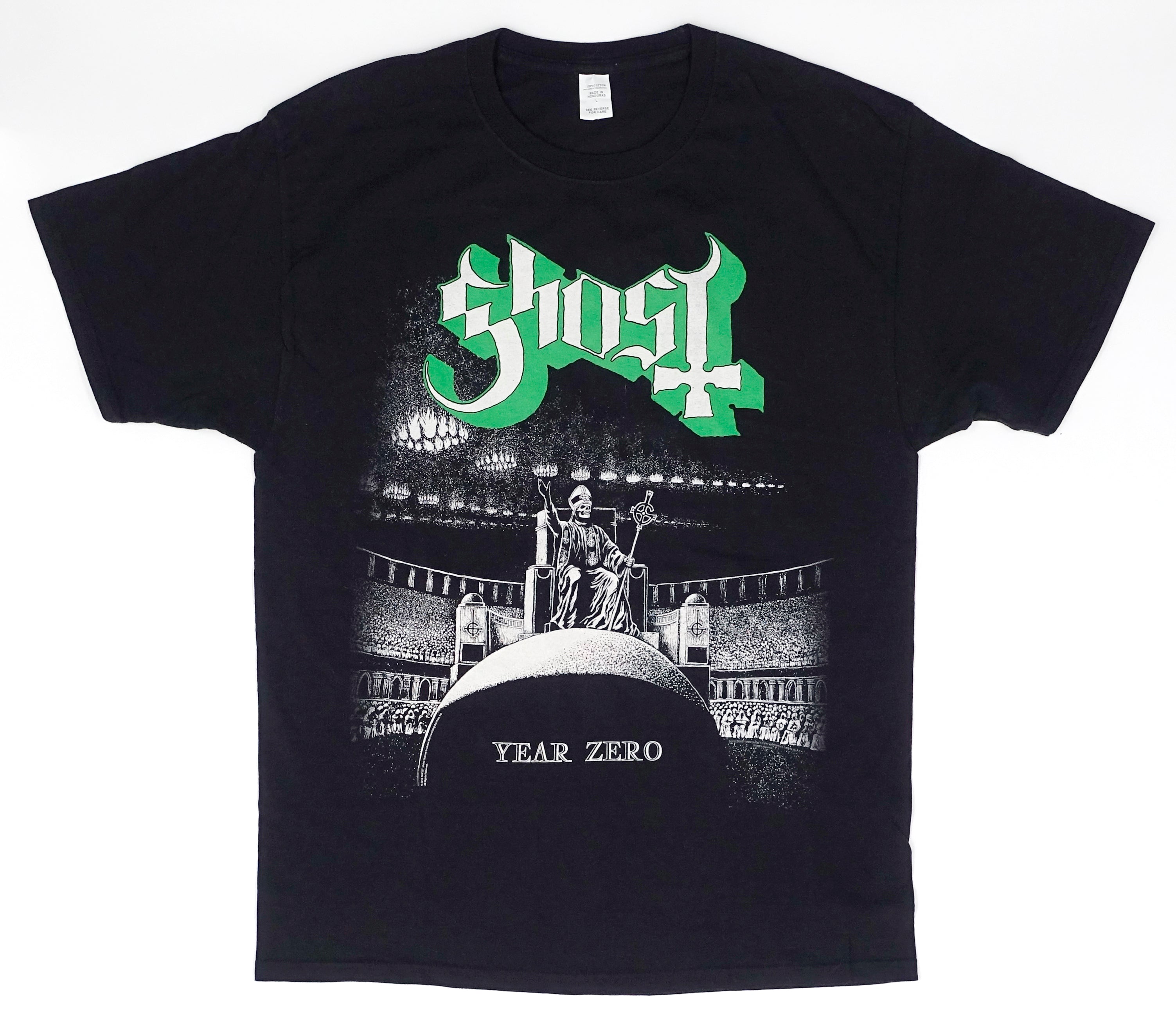 Ghost – Year Zero Haze Over North American 2013 Tour Shirt Size Large