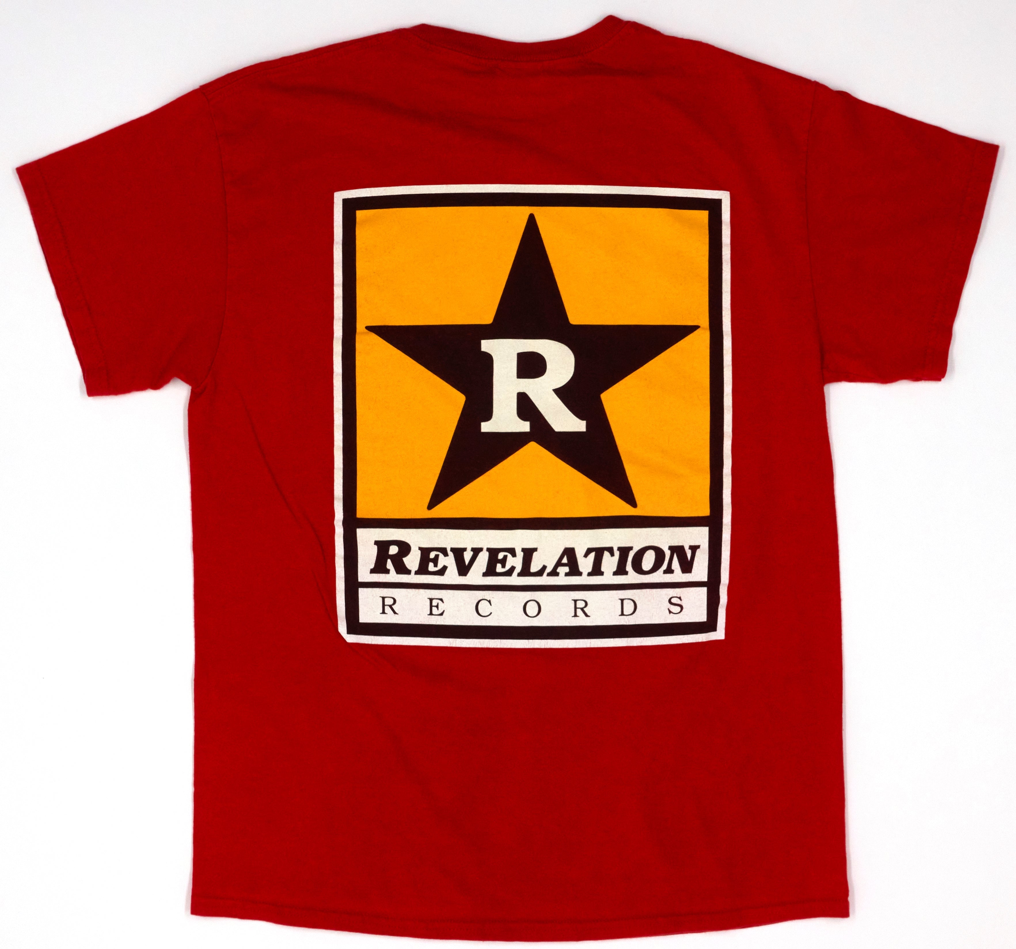 Give – Yellow Flower Revelation Logo Back Tour Shirt Size Medium