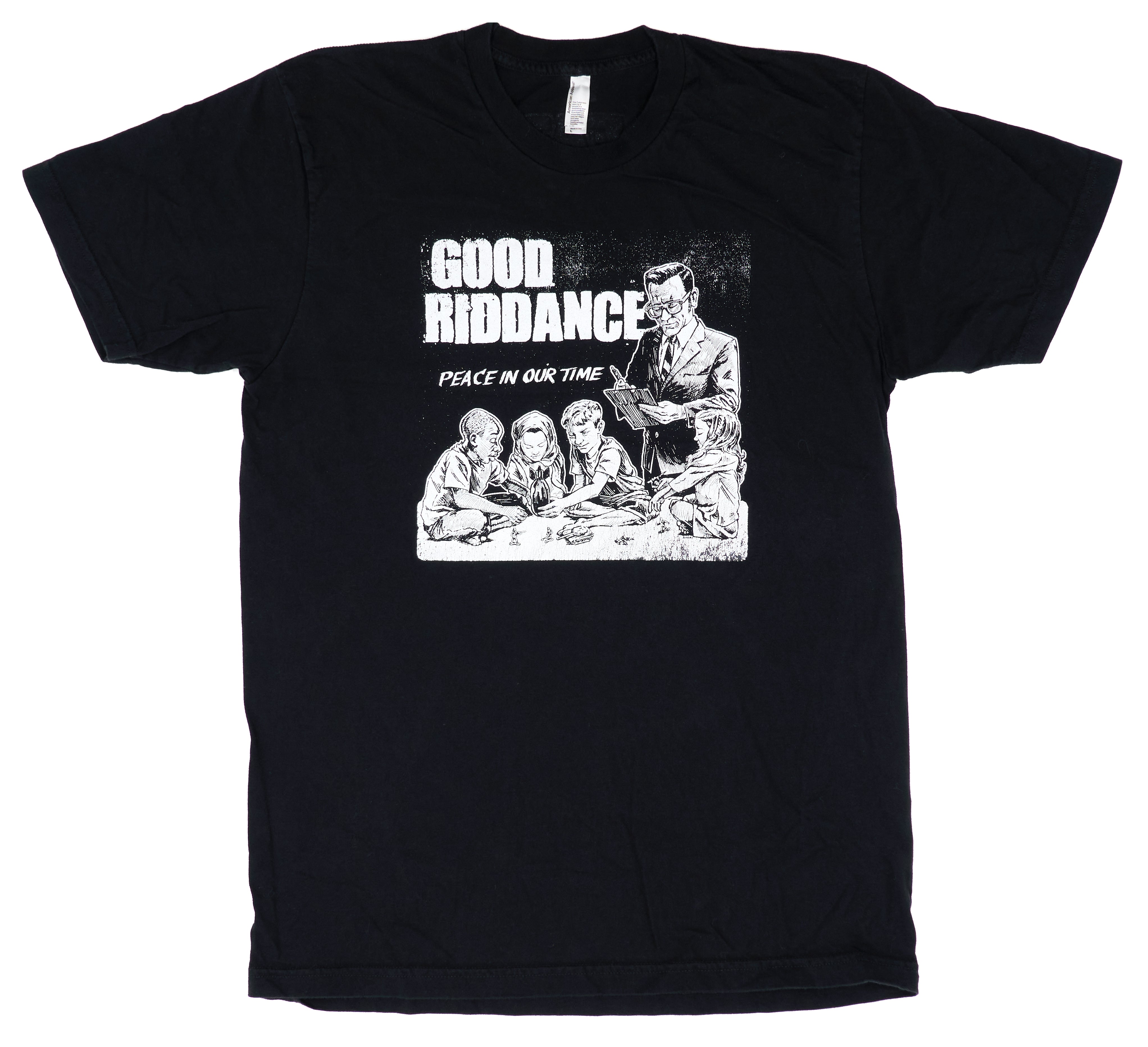 Good Riddance - Peace In Our Time by Chris Shary 2015 Tour Shirt Size Large