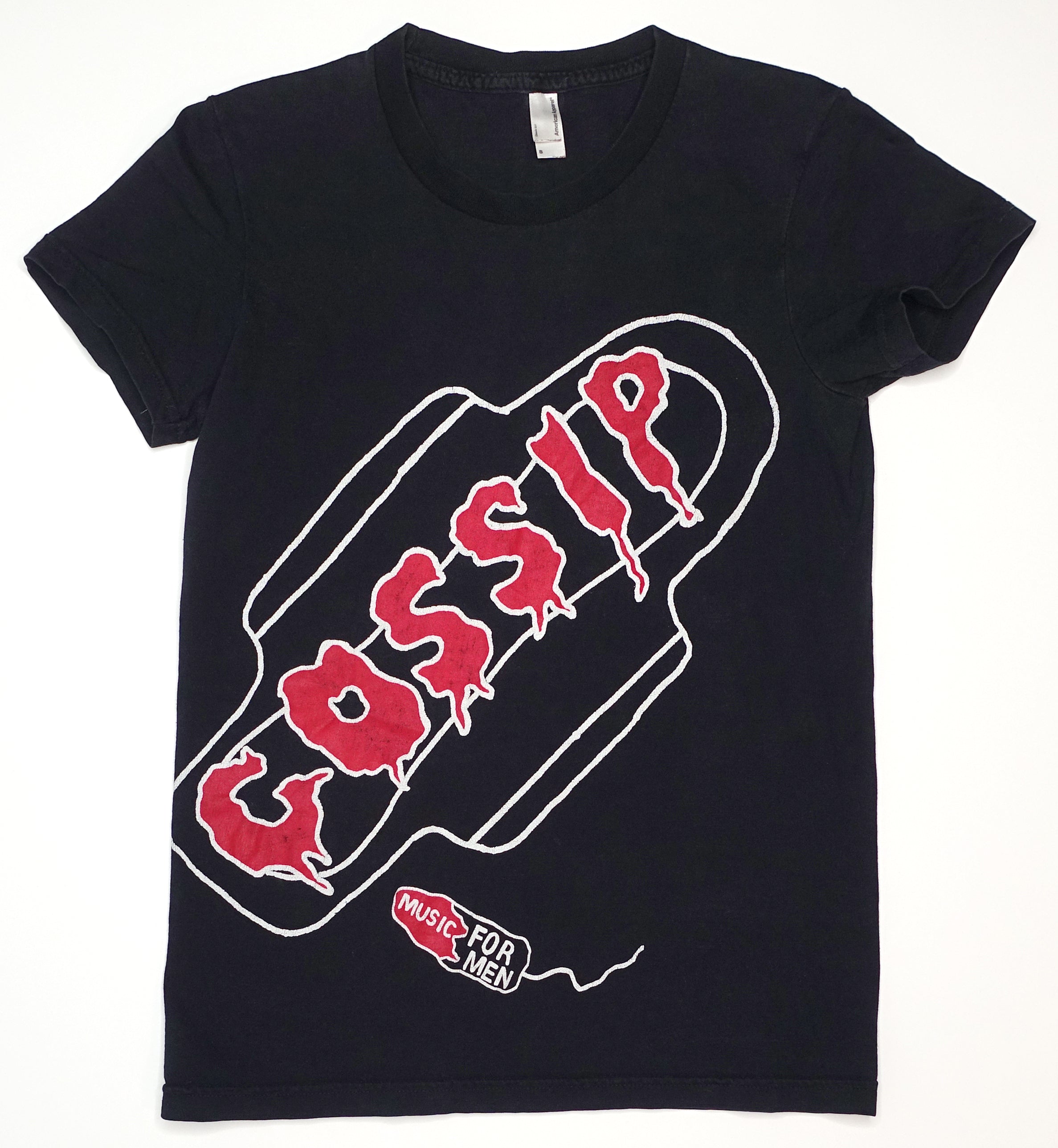 Gossip - Music For Men Period Tools 2009 Tour Shirt Size Women's Small
