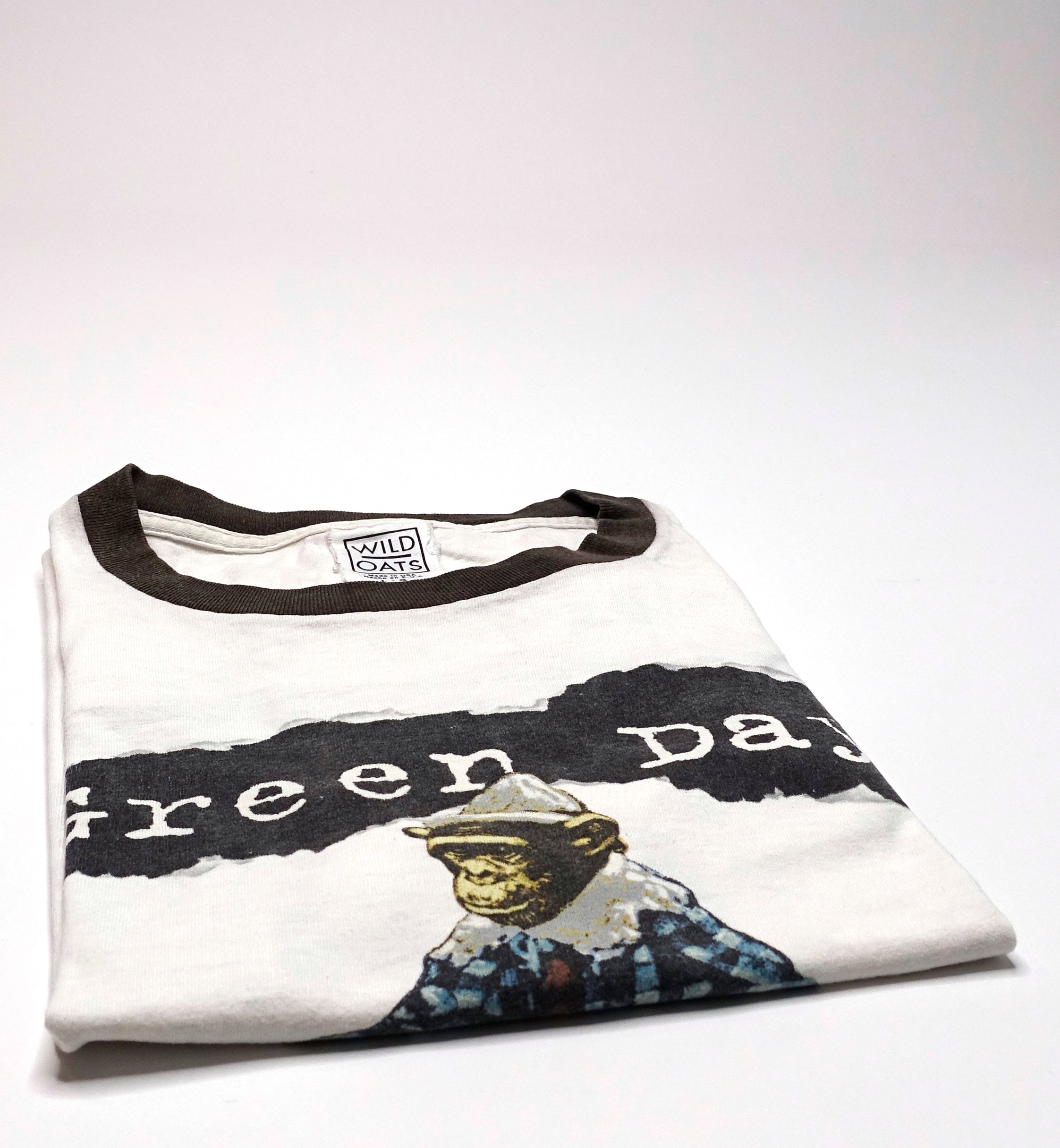 Green Day - Winston Smith Insomniac 1995 North American Tour Shirt Size Large