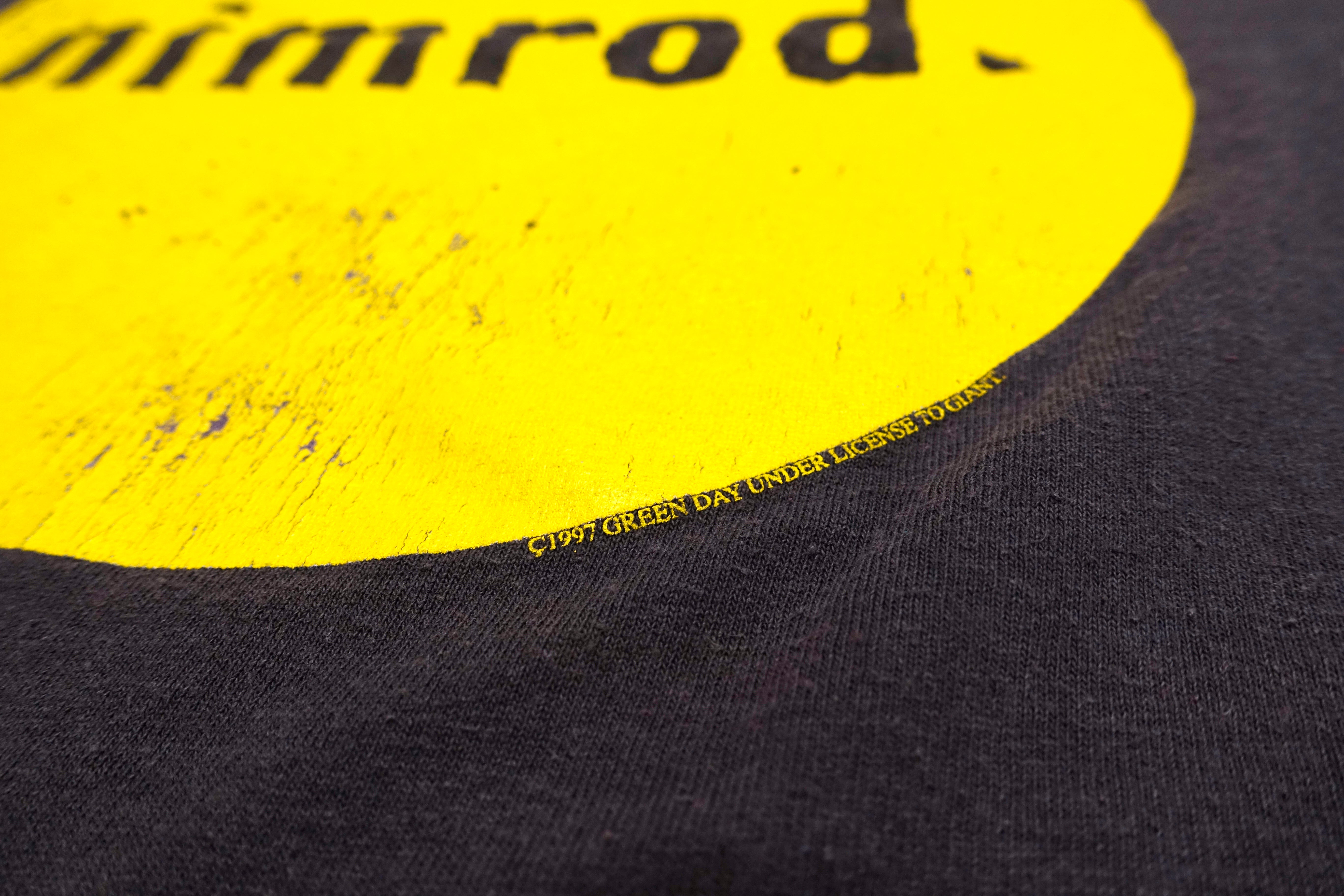 Green Day - Nimrod 1997 Tour Shirt Size Large