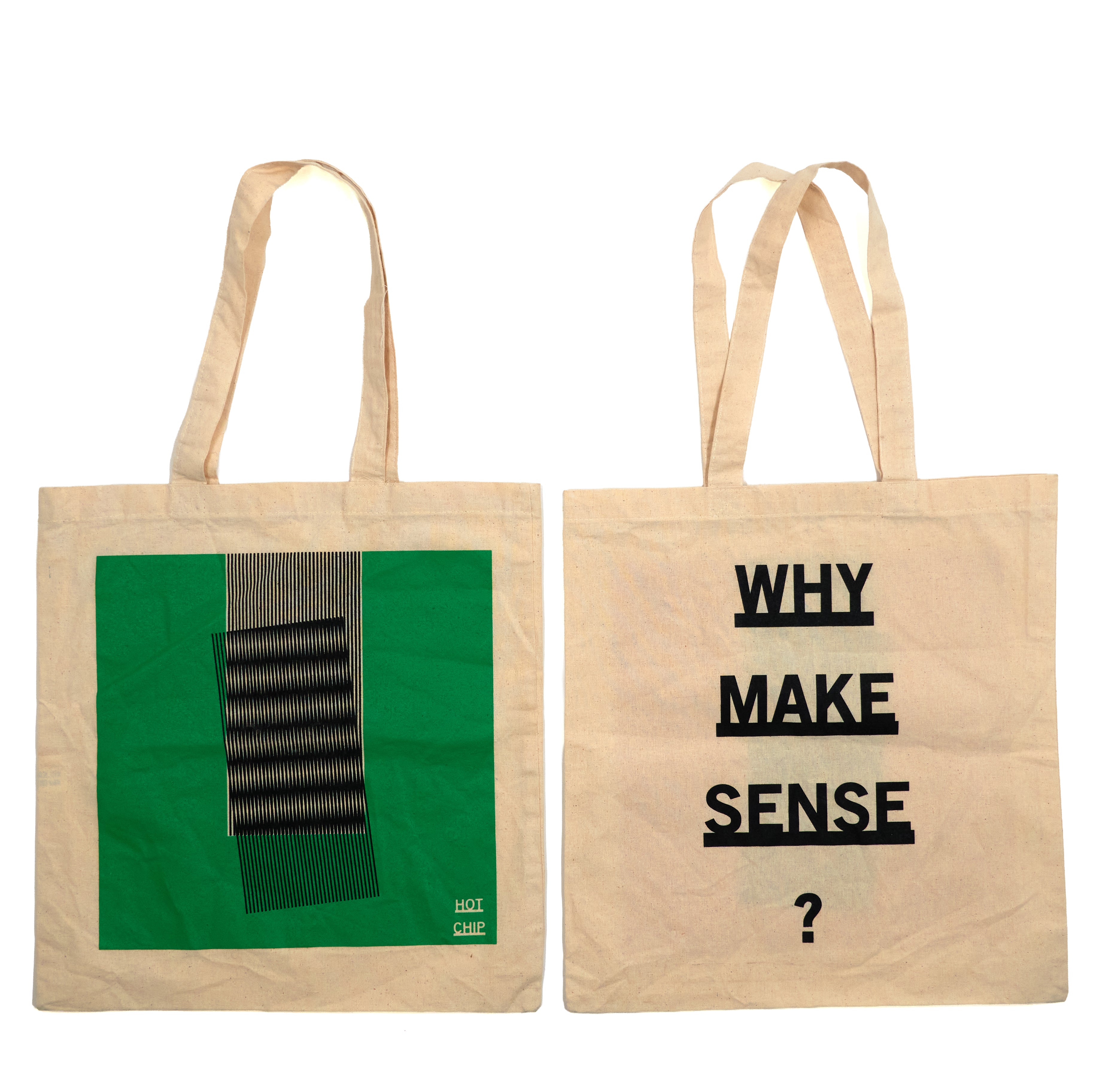 Hot Chip - Why Make Sense 2015 Tour Tote Bag Green