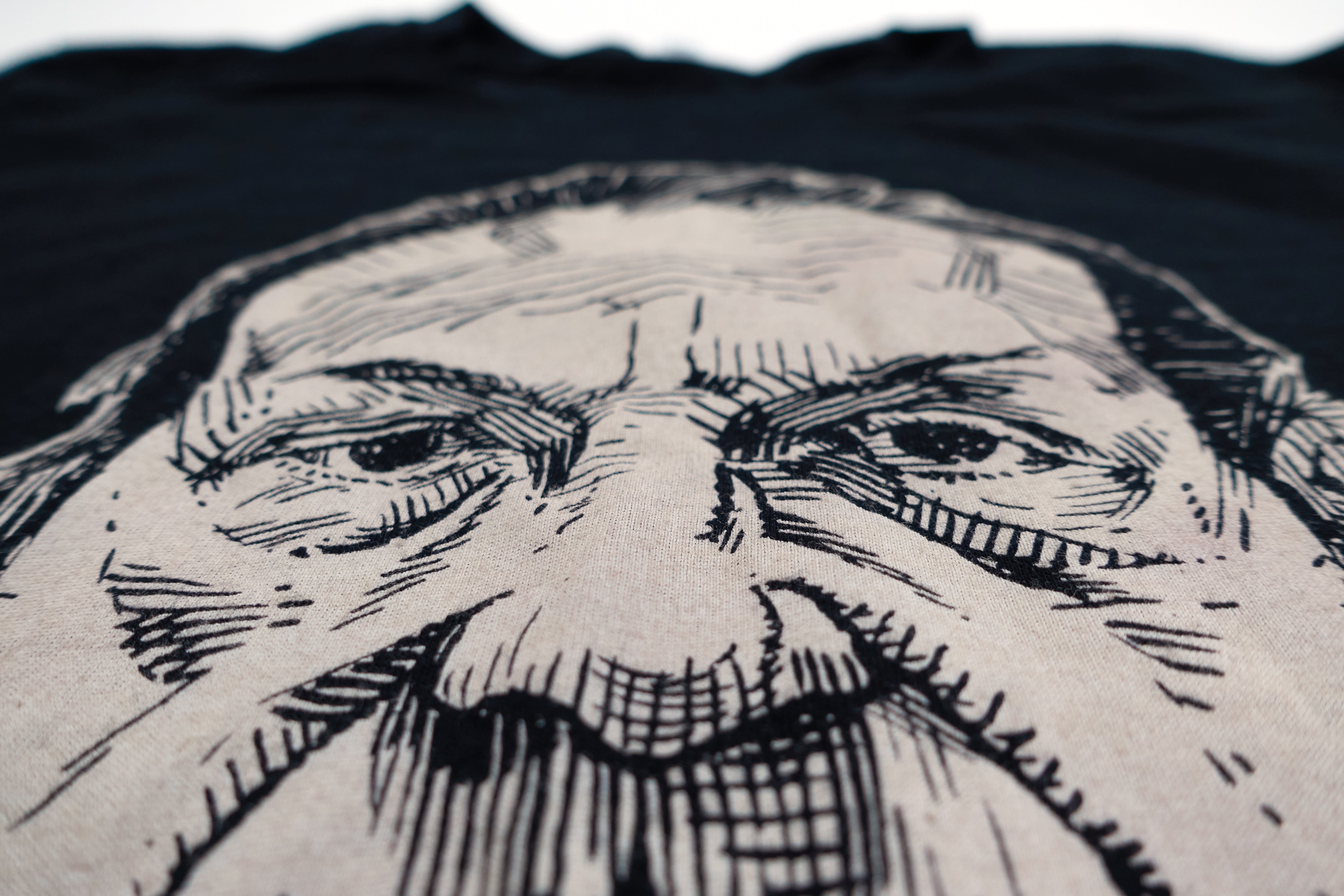 Jesus Lizard / David Yow - Sharpie Portrait by Chris Shary Shirt Size Large