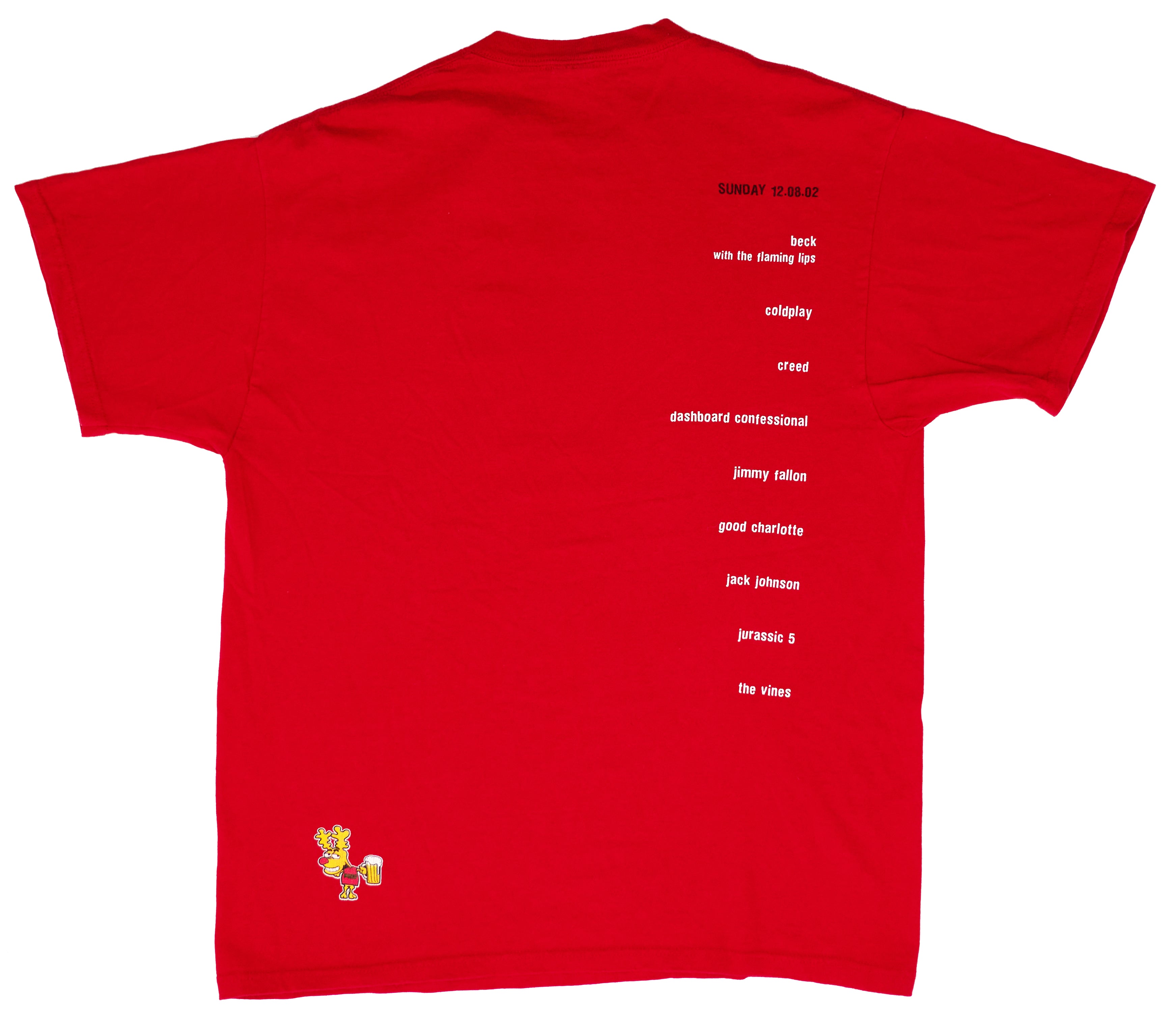 KROQ - Almost Acoustic Christmas 2002 Tour Shirt Size Large