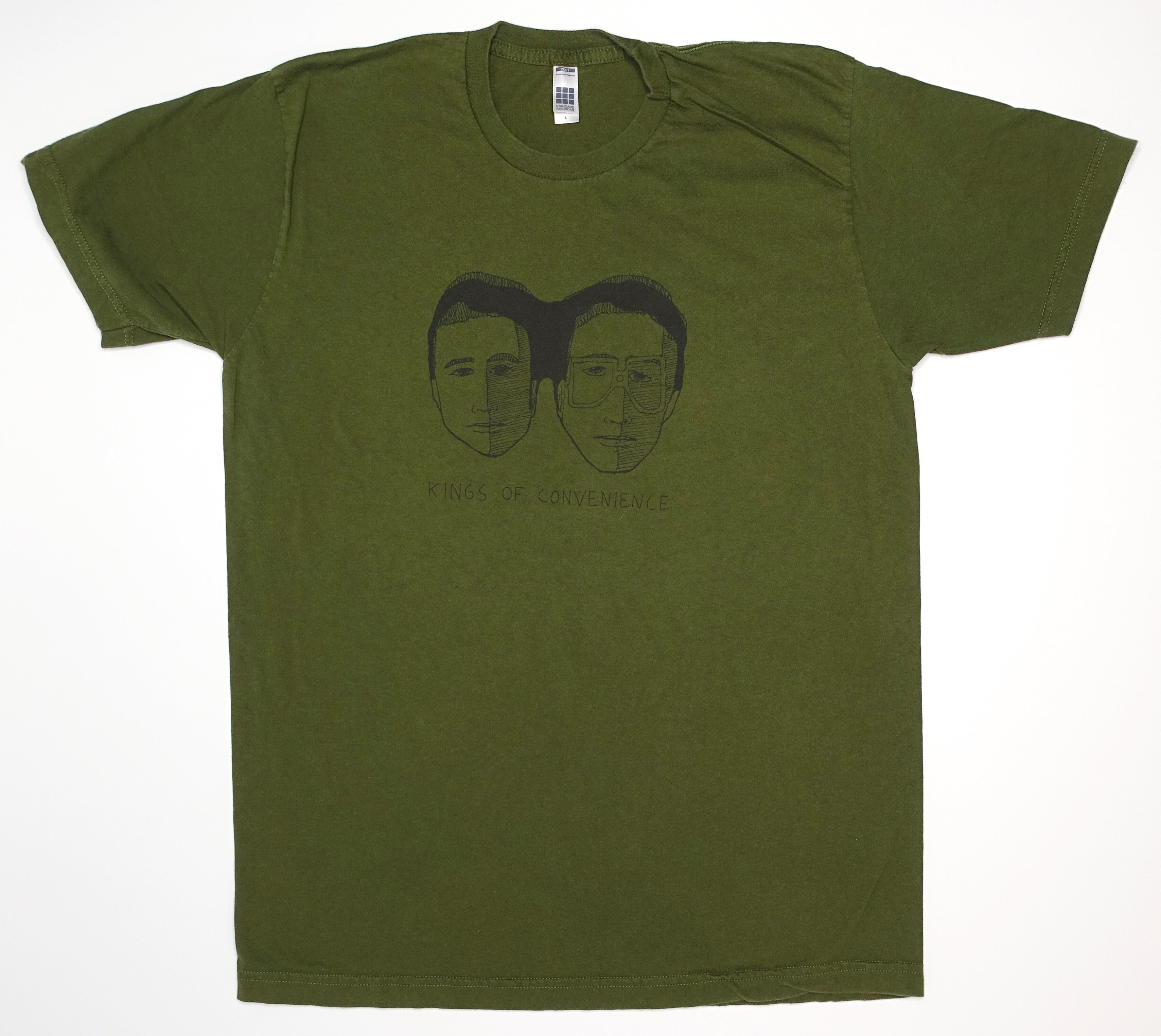 Kings Of Convenience - S/T 2000 Tour Shirt Size Large