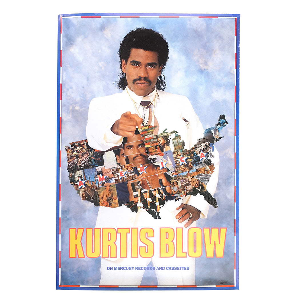 Kurtis Blow - America 1985 22"X33" Promo Poster