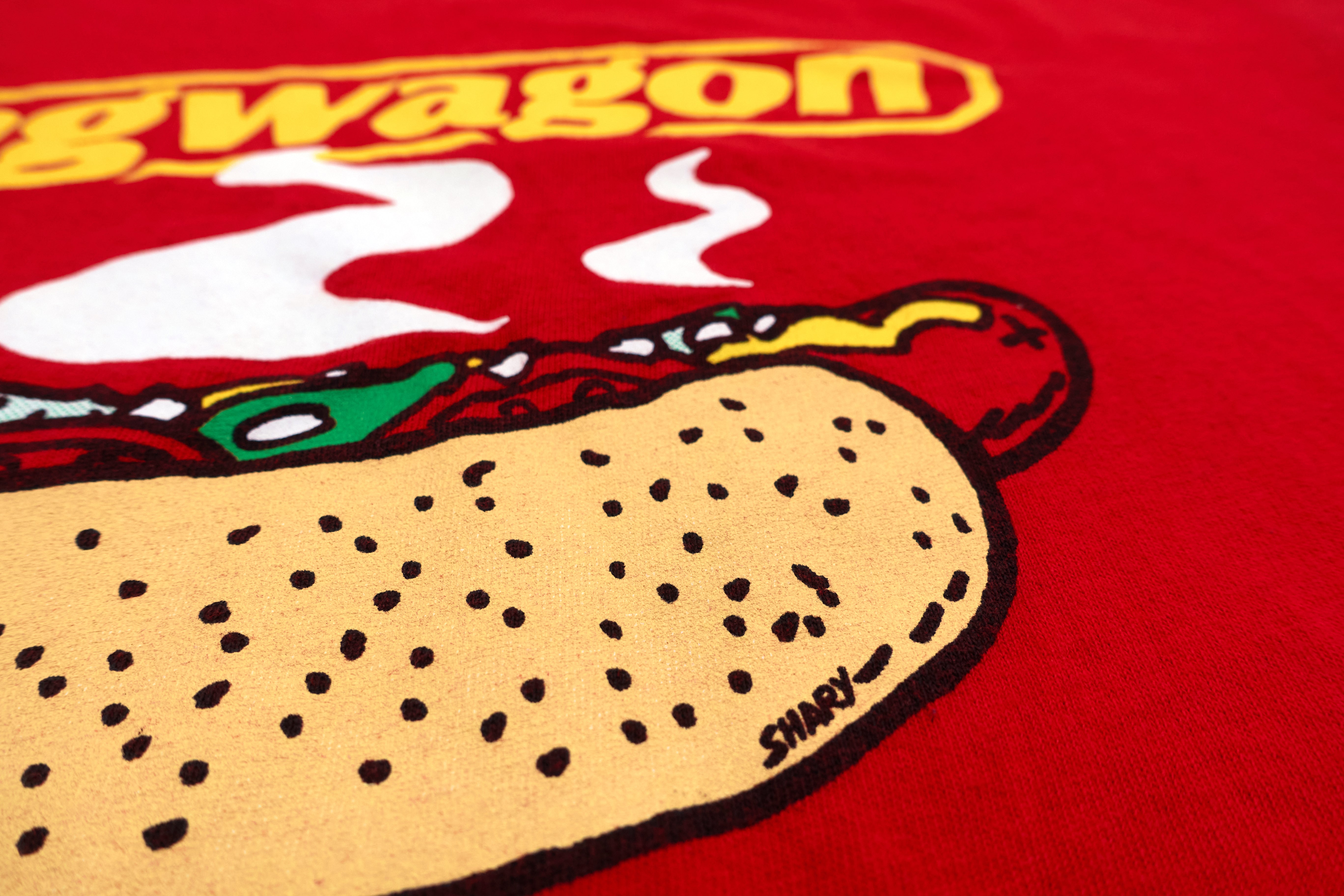 Lagwagon - World Class Weiners art by Shary Tour Shirt Size Medium