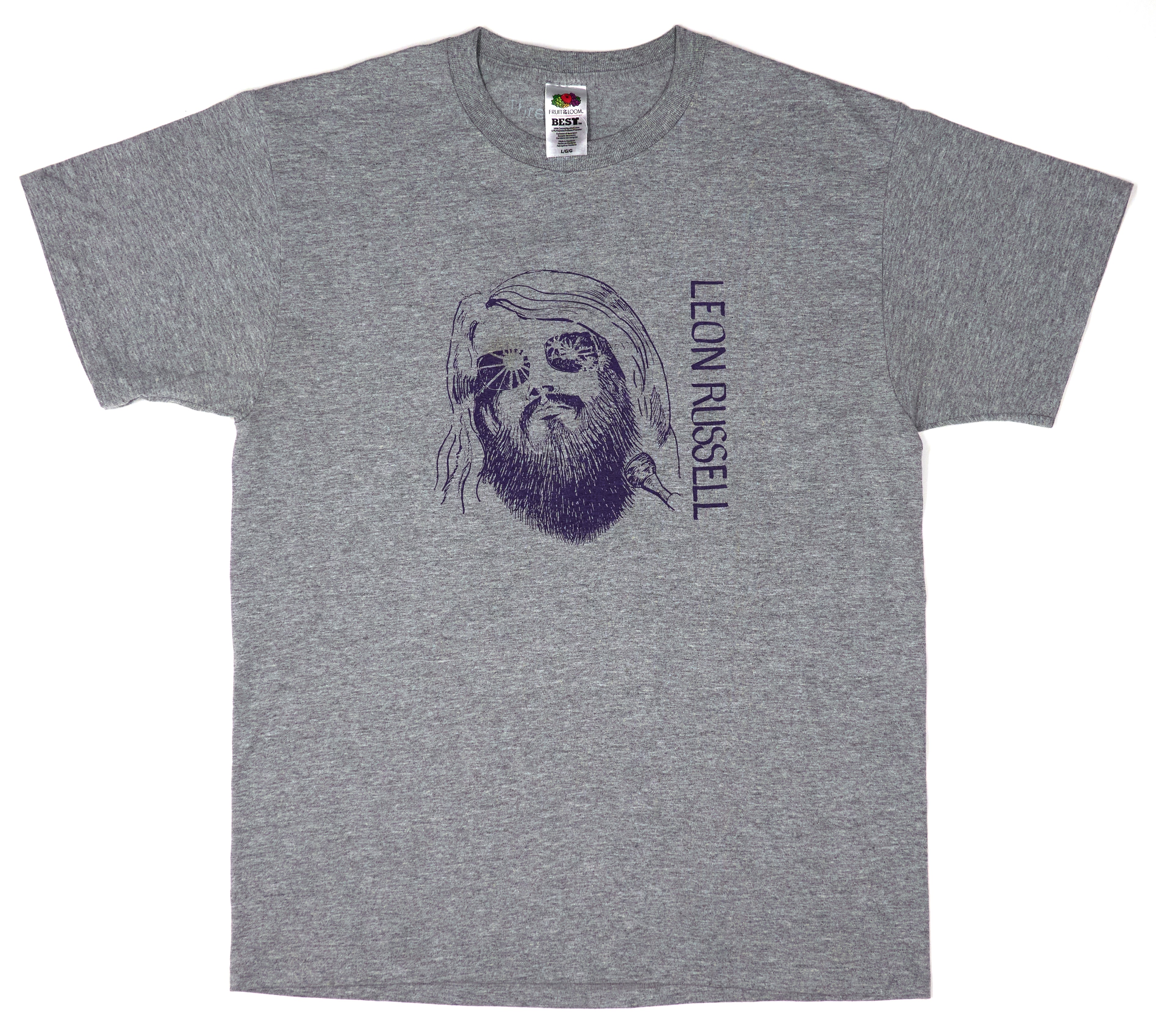 Leon Russell – Leon LP (Bootleg By Me) Shirt Size Large