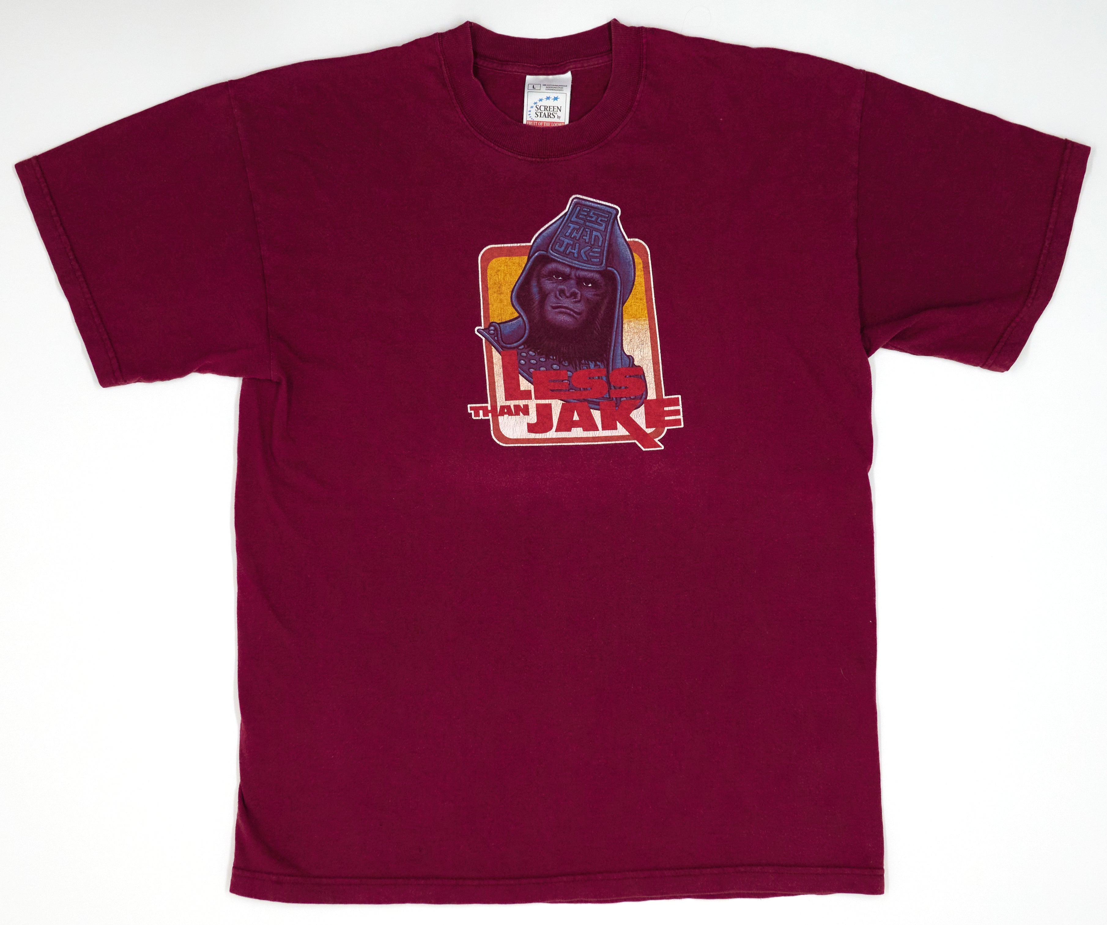 Less Than Jake - Planet Of the Apes Tour Shirt Size Large