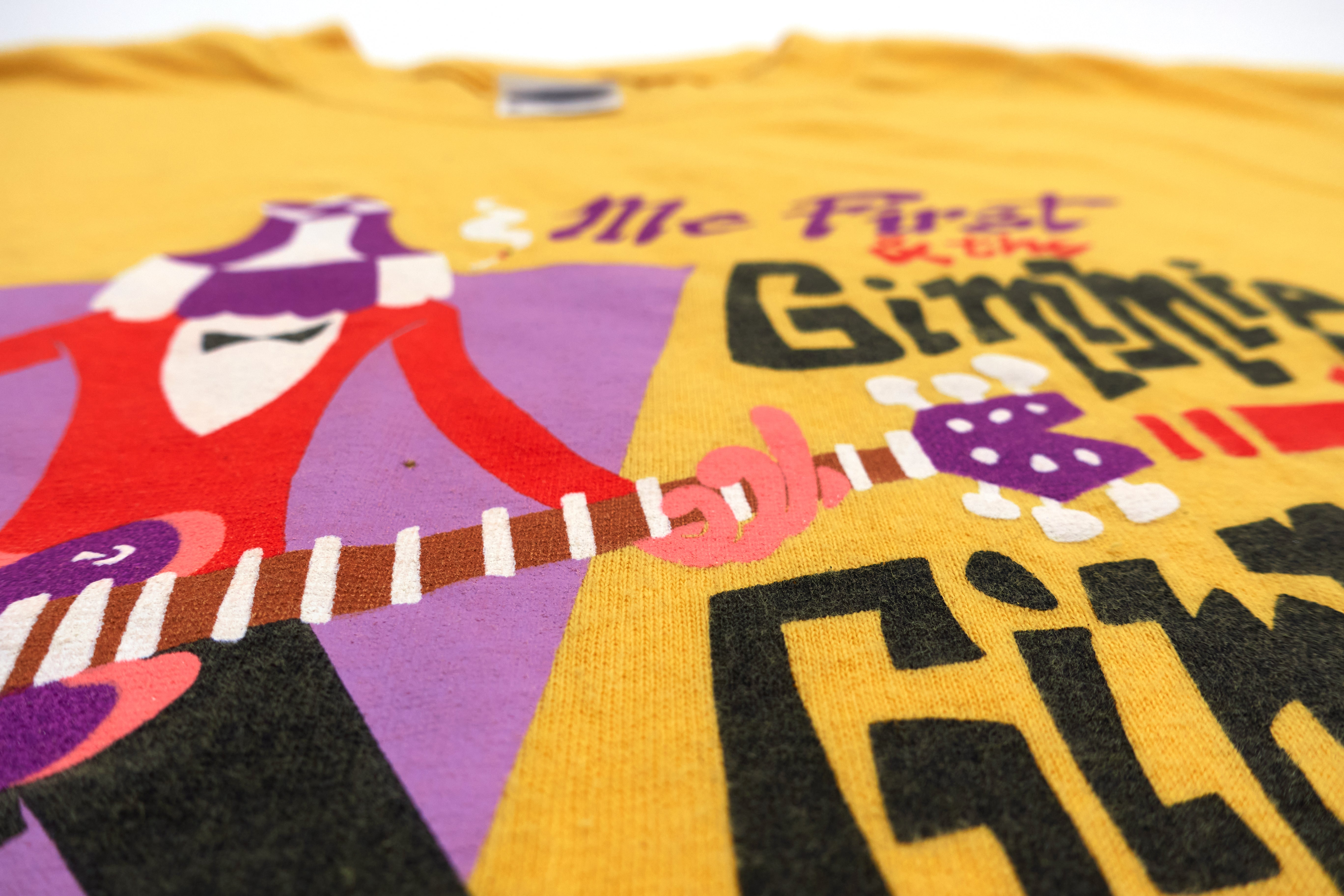 Me First And the Gimme Gimmes - Lampshade Guy Tour Shirt Size Medium