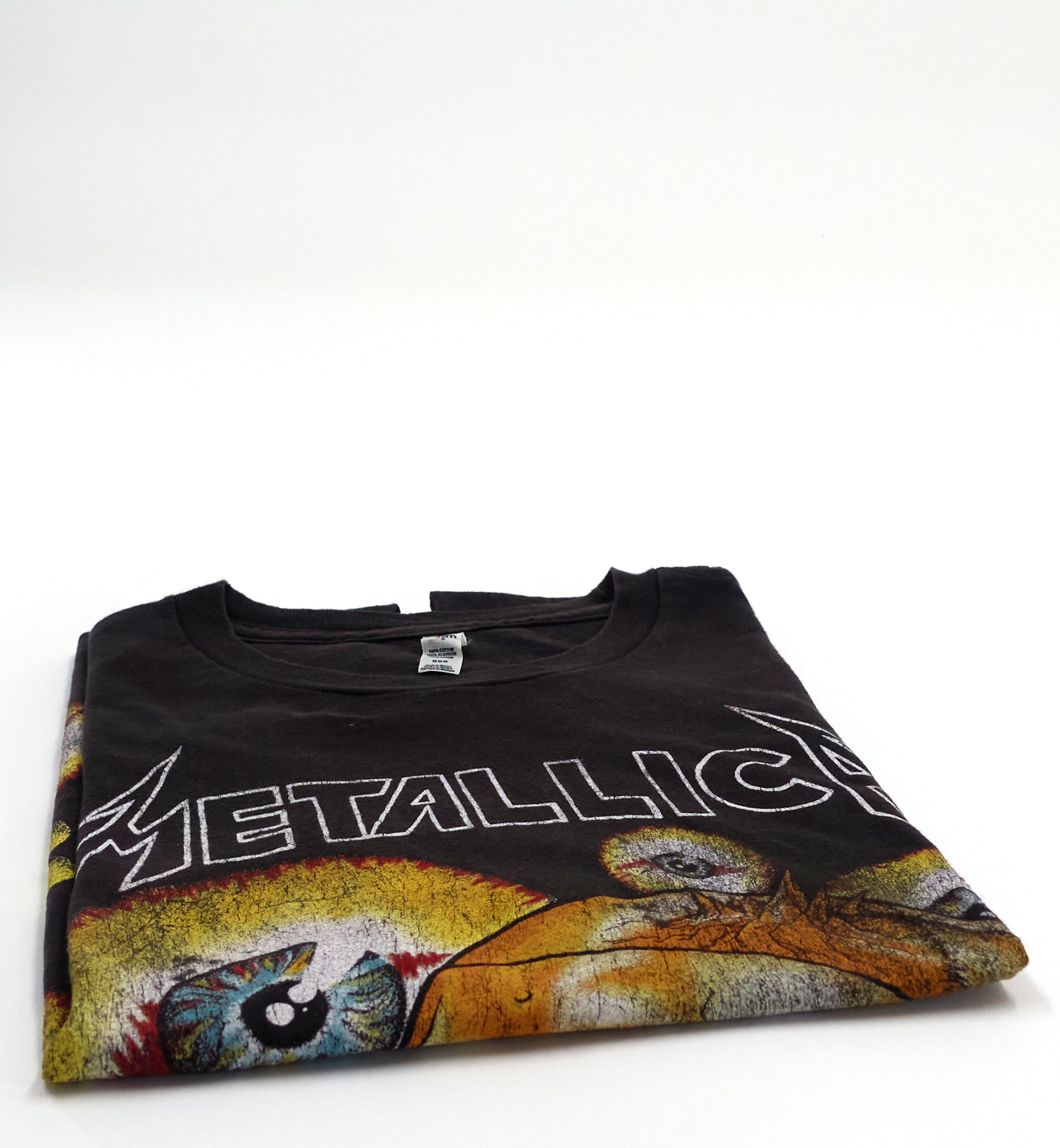 Metallica – the Shortest Straw Artwork by Pushead Shirt Size Medium